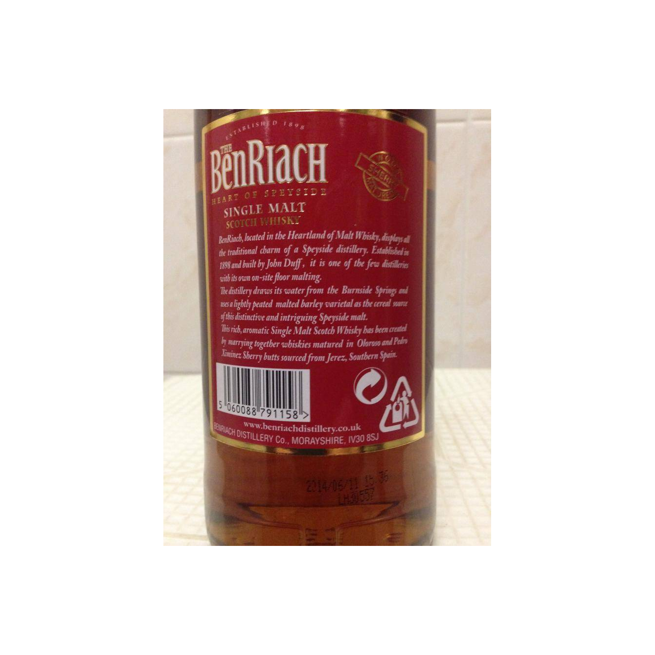 BenRiach 12 Years Single Malt Whisky