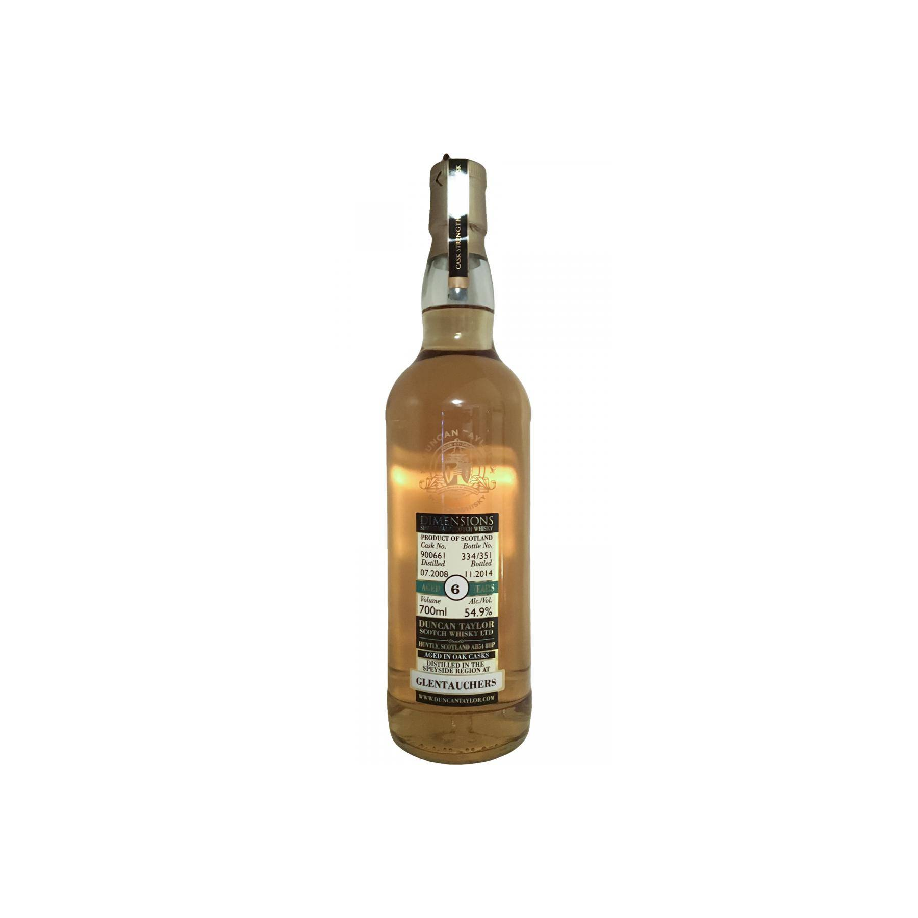 Glentauchers Dimensions 2008 6 Years Single Malt Whisky 2