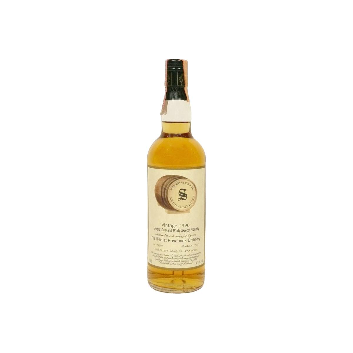 Rosebank Vintage Collection 1990 8 Years Single Malt Whisky