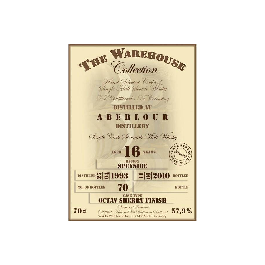 Aberlour 1993 16 Years Single Malt Whisky