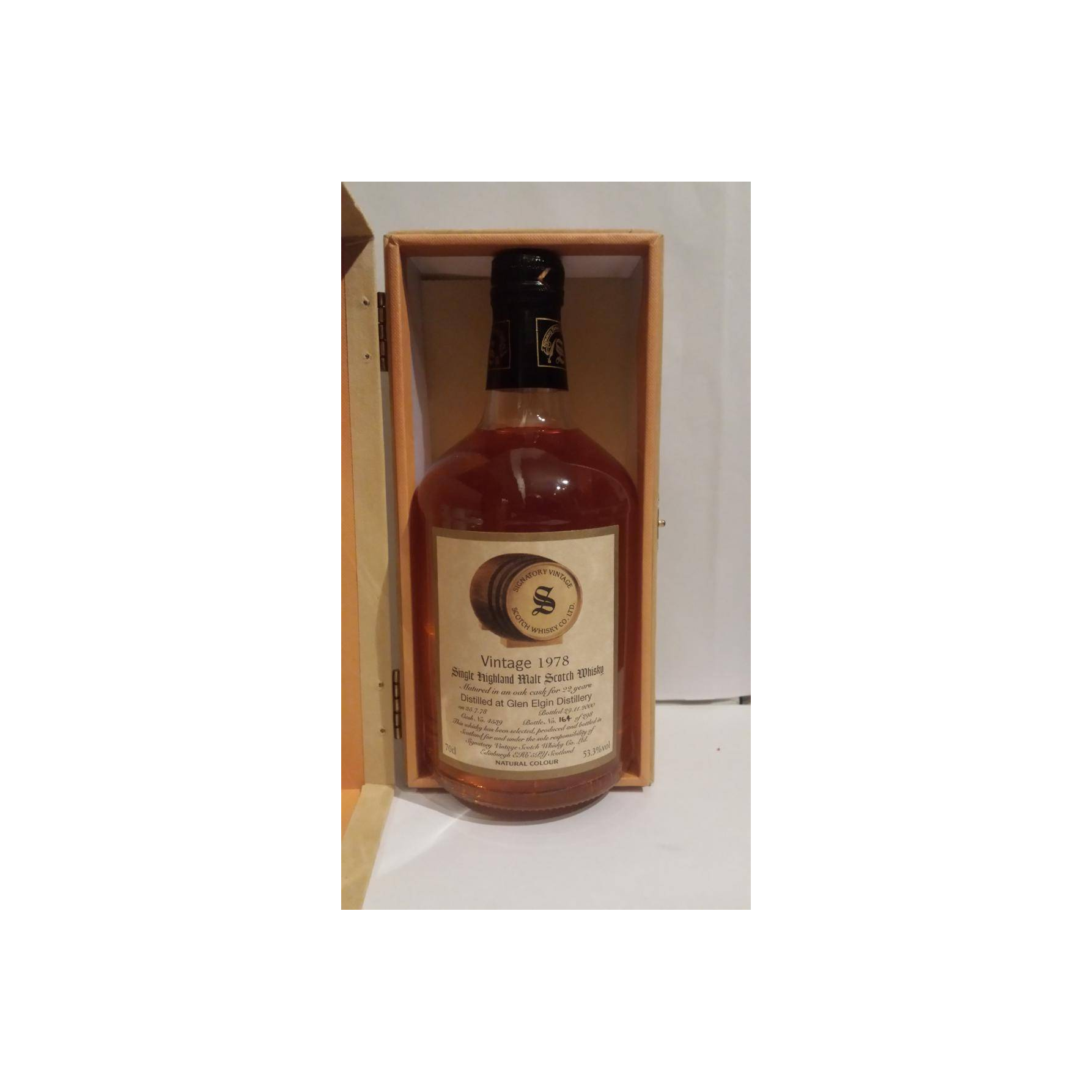 Glen Elgin Vintage Collection - Dumpy 1978 22 Years Single Malt Whisky 3