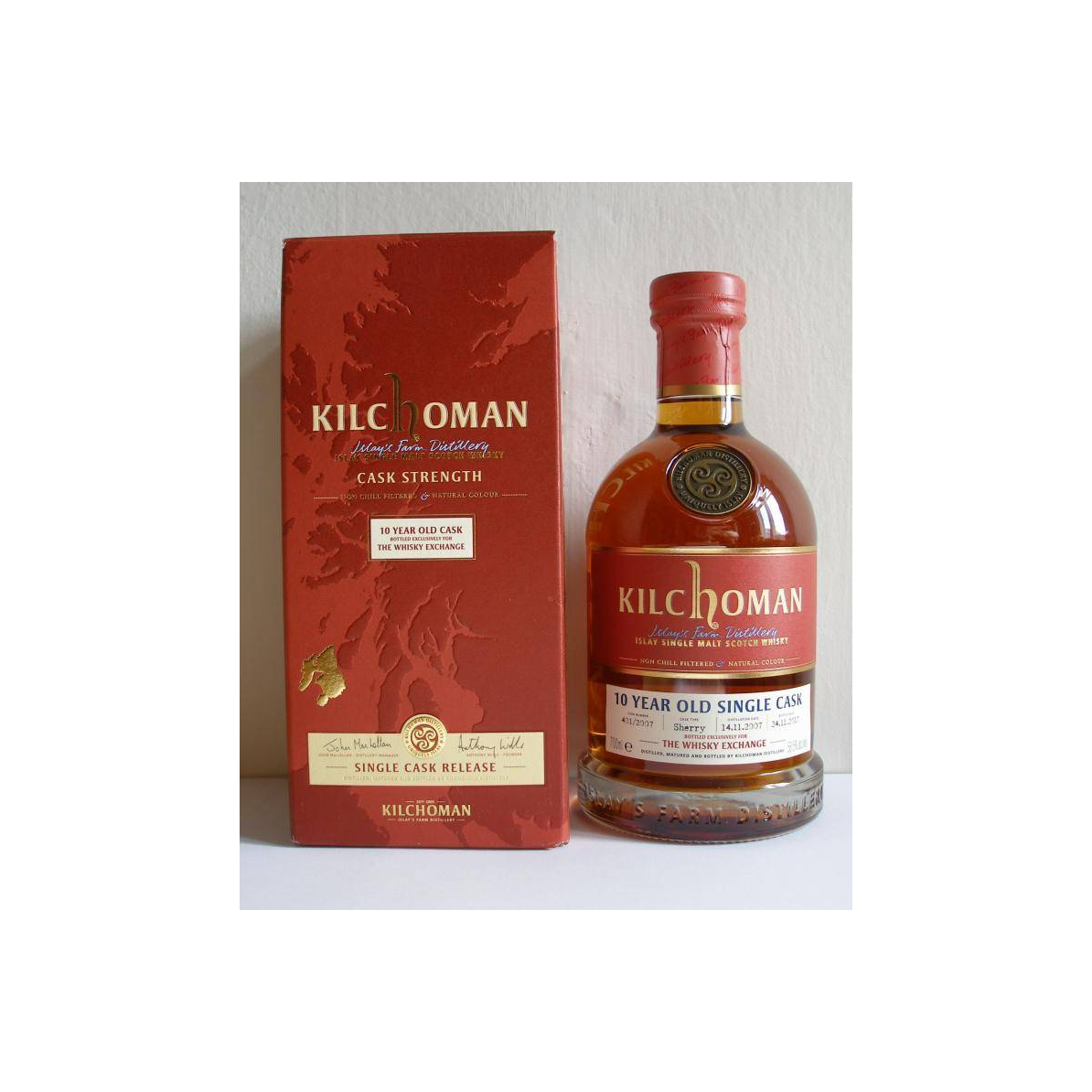 Kilchoman 2007 10 Years Single Malt Whisky 3