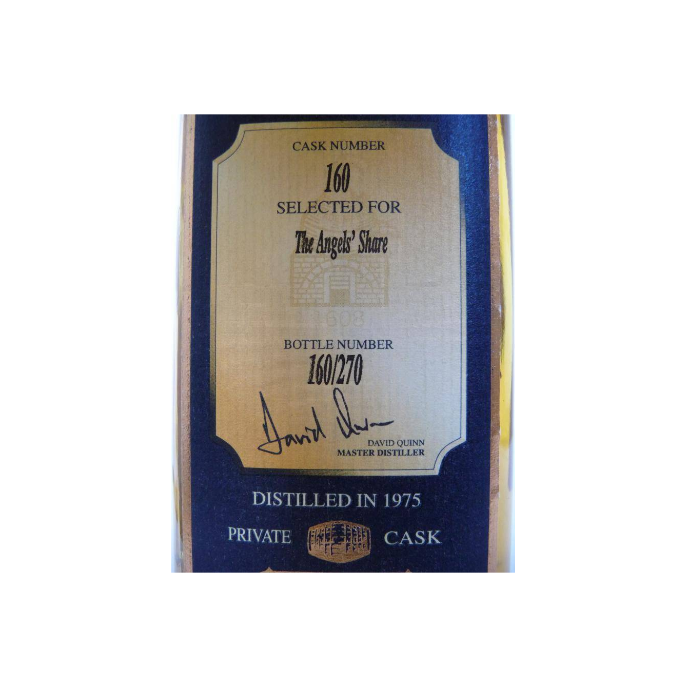 Bushmills 1975 25 Years Single Malt Whisky
