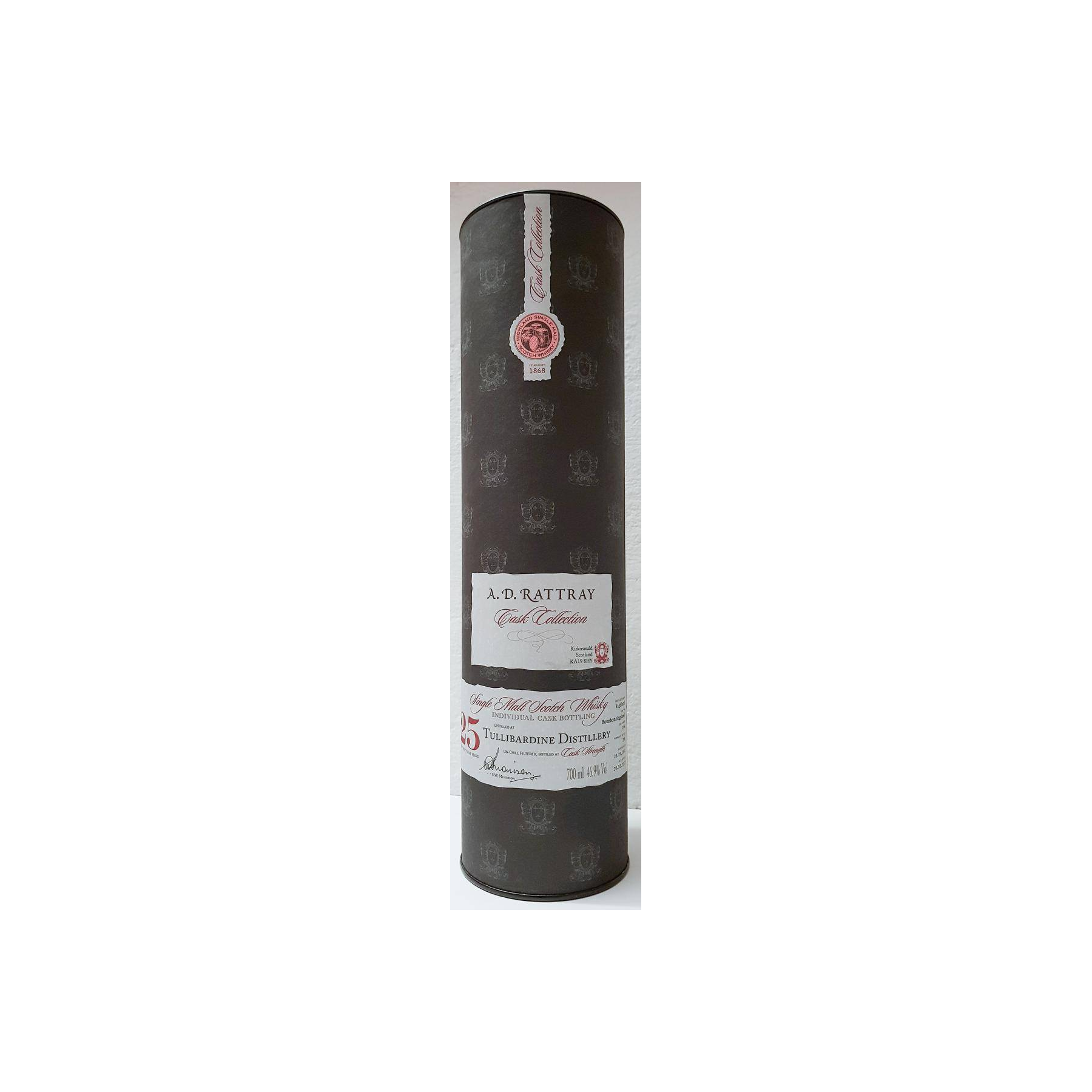 Tullibardine Individual Cask Bottling 1991 25 Years Single Malt Whisky 3