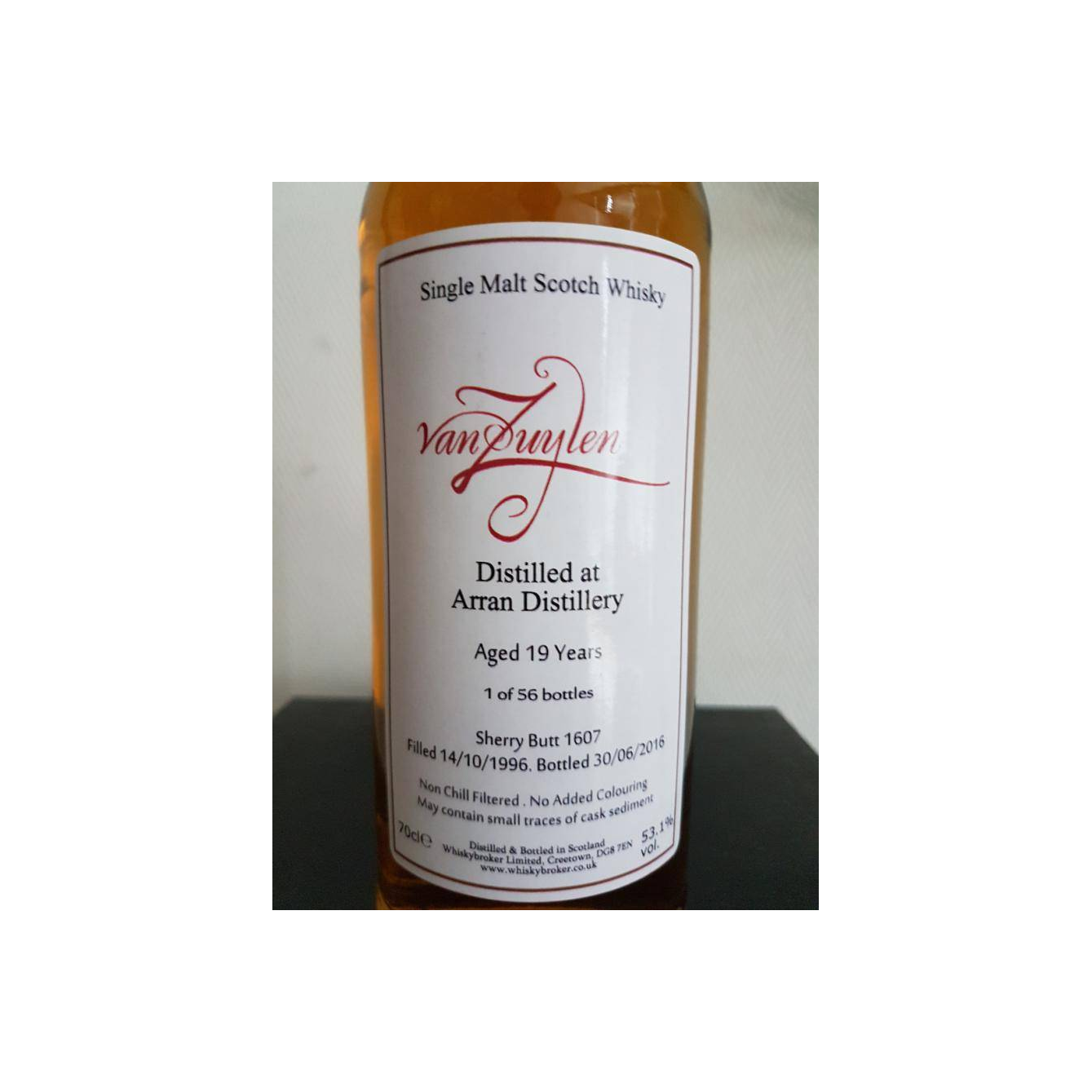Arran 1996 19 Years Single Malt Whisky 2