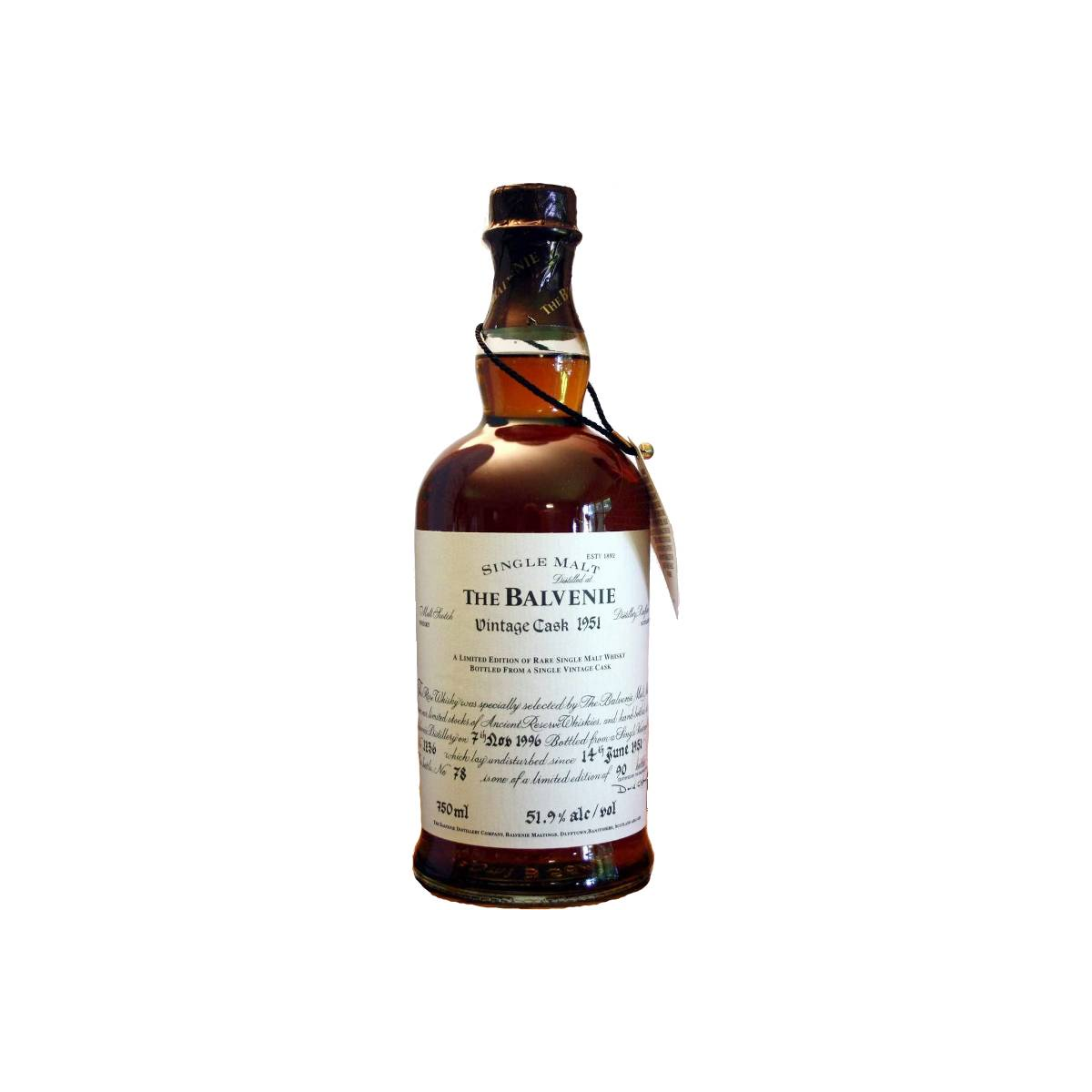 The Balvenie 1951 45 Years Single Malt Whisky