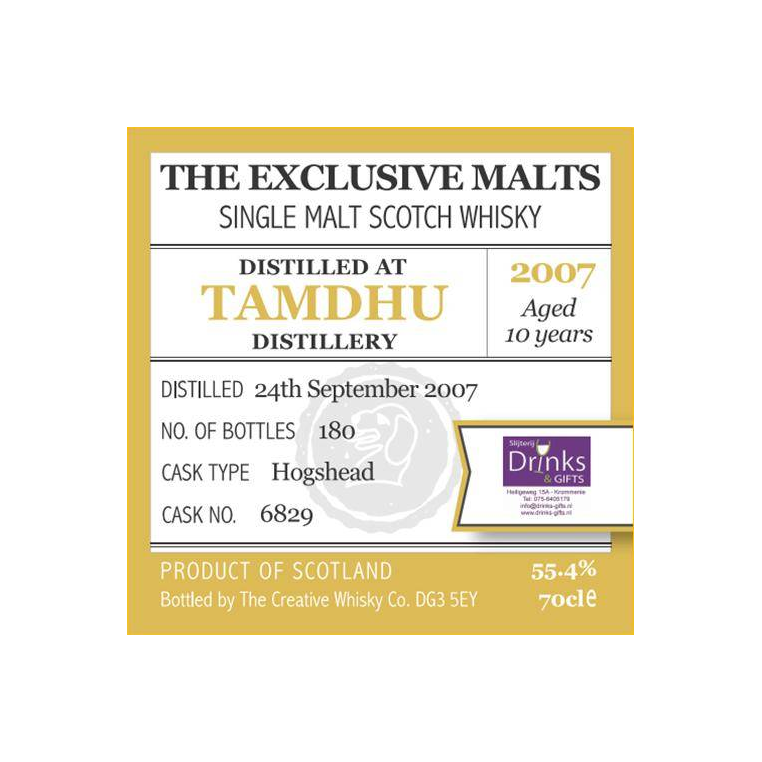Tamdhu 2007 10 Years Single Malt Whisky 2
