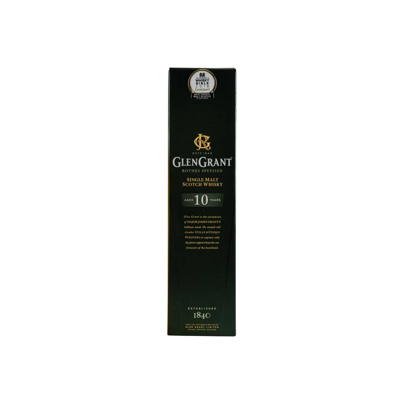 Glen Grant 10 Years Single Malt Whisky 3