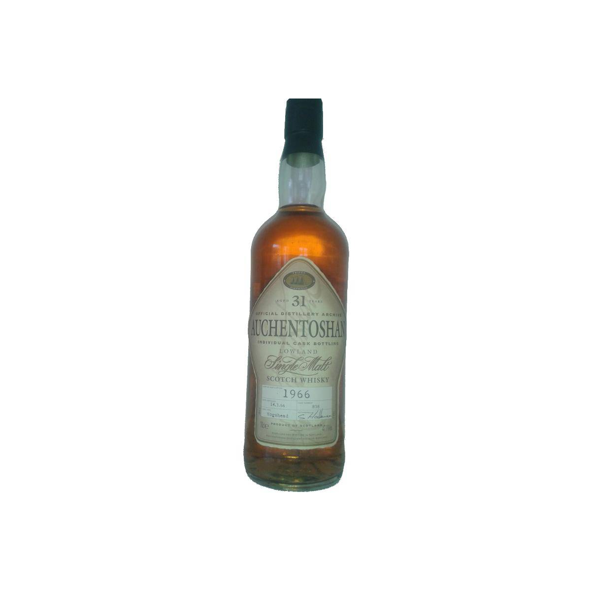 Auchentoshan Individual Cask Bottling 1966 31 Years Single Malt Whisky