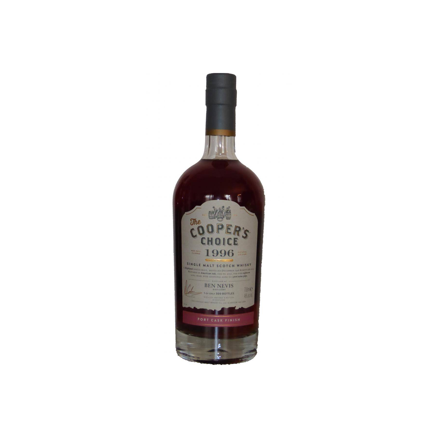 Ben Nevis The Cooper's Choice 1996 18 Years Single Malt Whisky 2