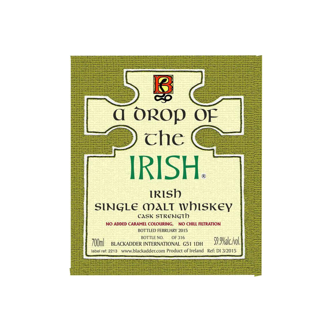 Blackadder Cask Strength Collection Single Malt Whisky 2