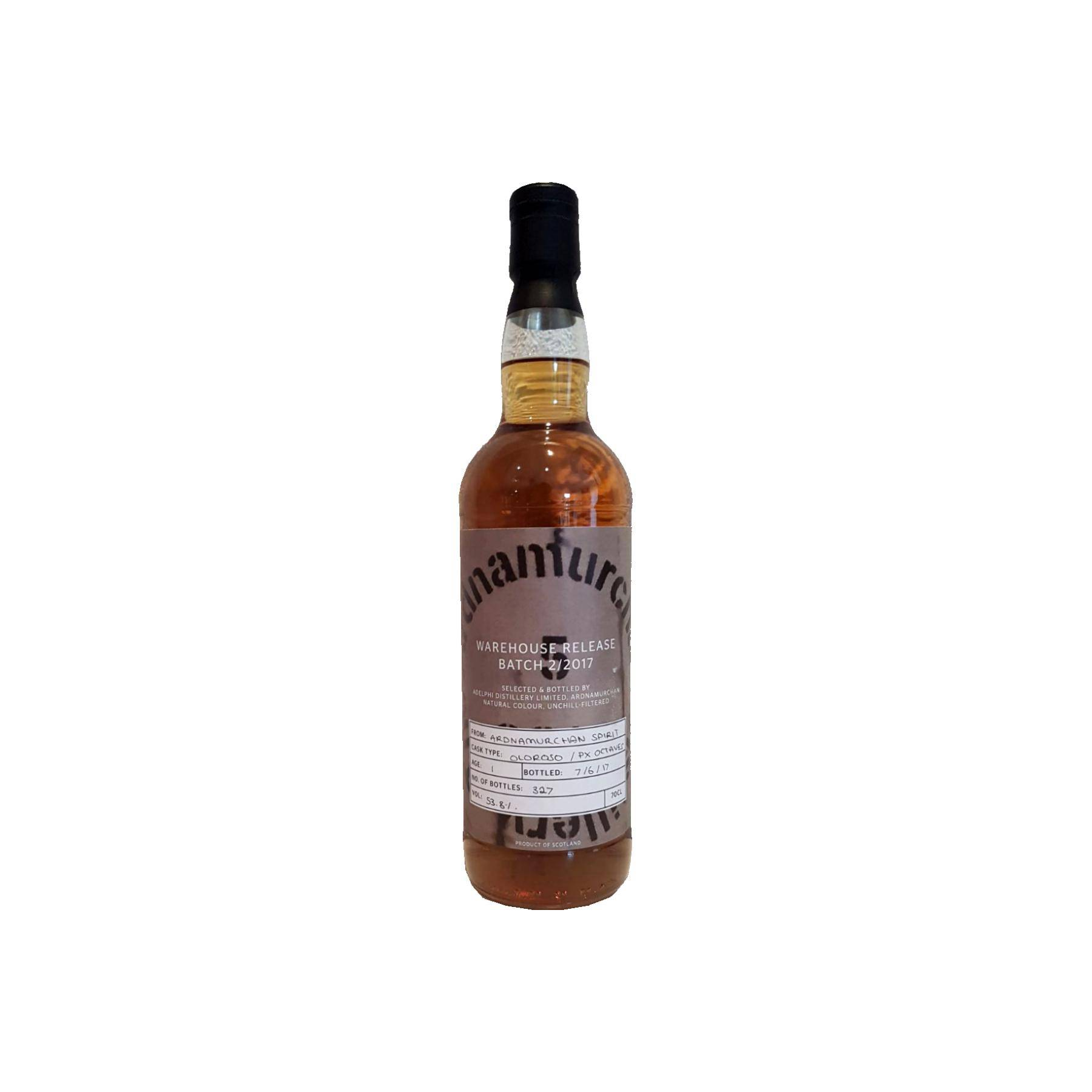 Ardnamurchan 1 Years Spirit Whisky