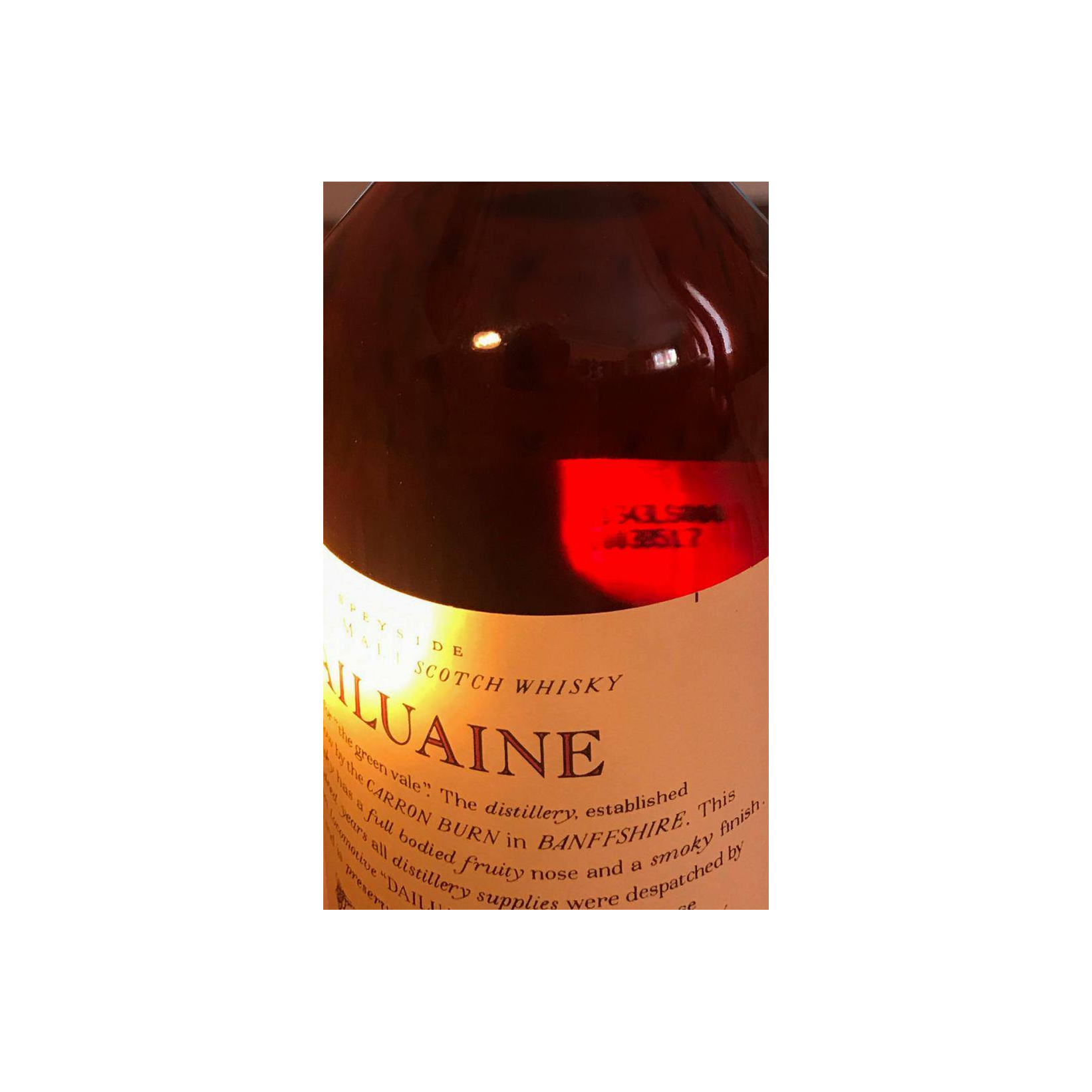 Dailuaine 16 Years Single Malt Whisky 3