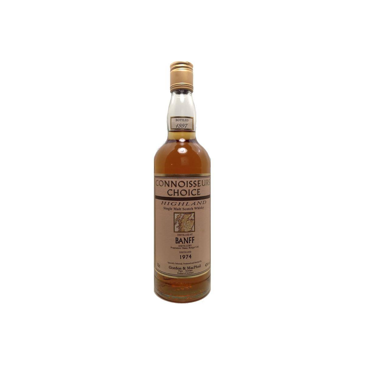Banff Connoisseurs Choice 1974 23 Years Single Malt Whisky