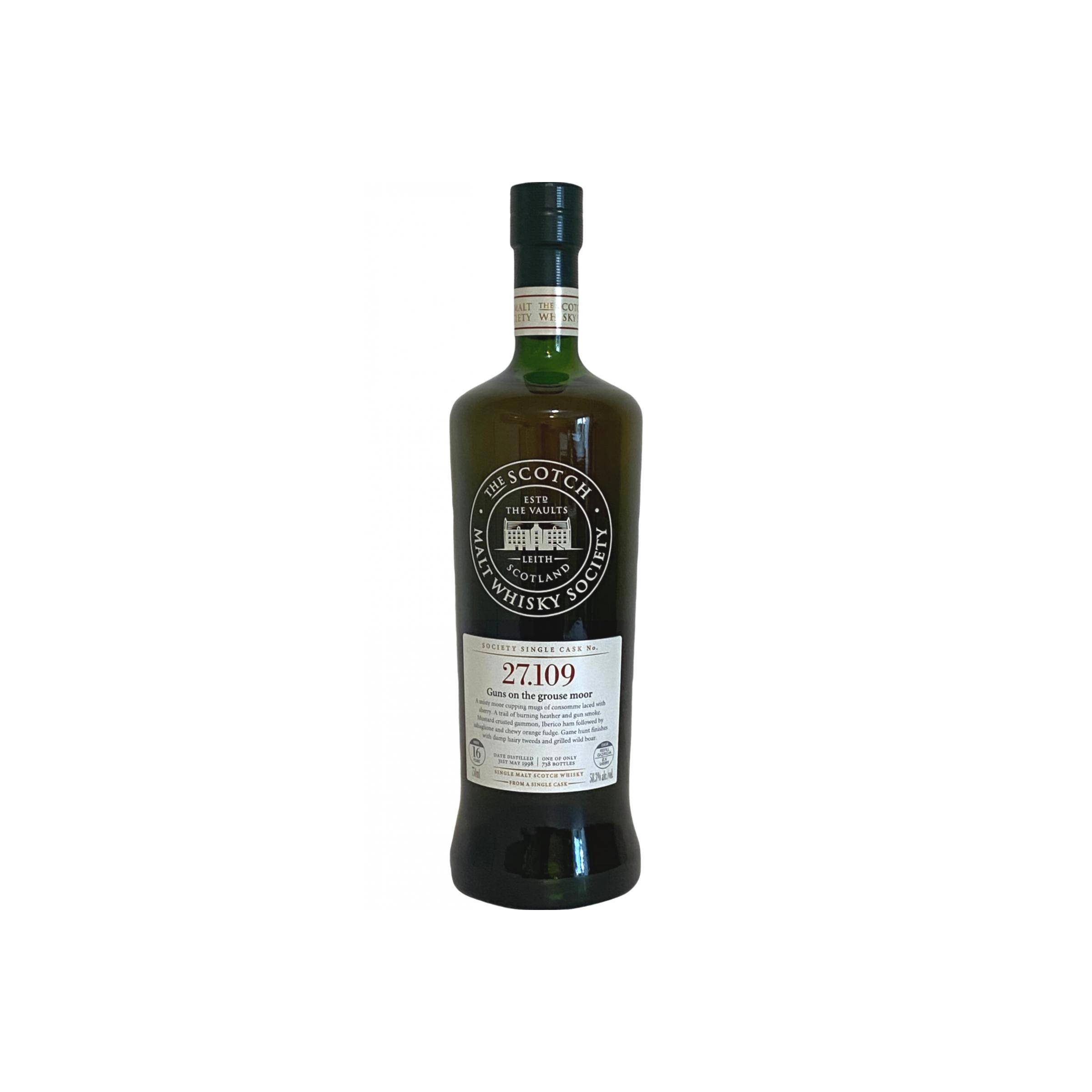The Scotch Malt Whisky Society 1998 16 Years Single Malt Whisky