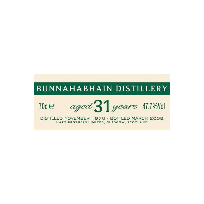 Bunnahabhain Finest Collection 1976 31 Years Single Malt Whisky 2