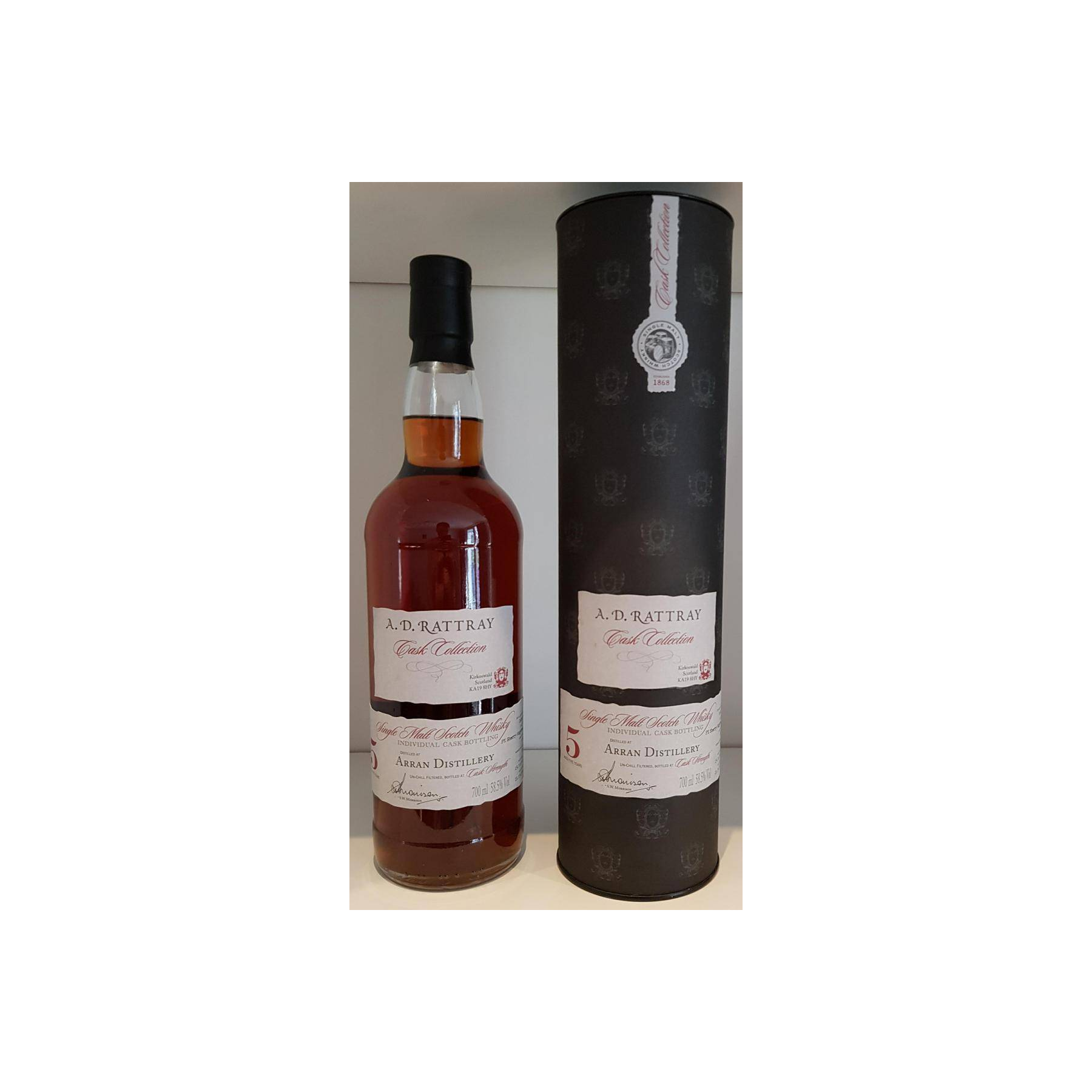 Arran Individual Cask Bottling 2011 5 Years Single Malt Whisky 2