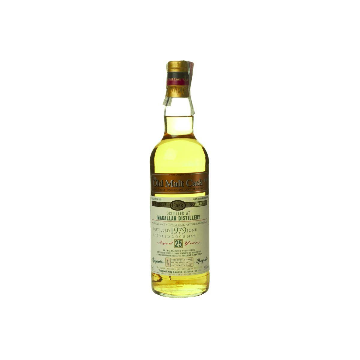 The Macallan Old Malt Cask 1979 25 Years Single Malt Whisky