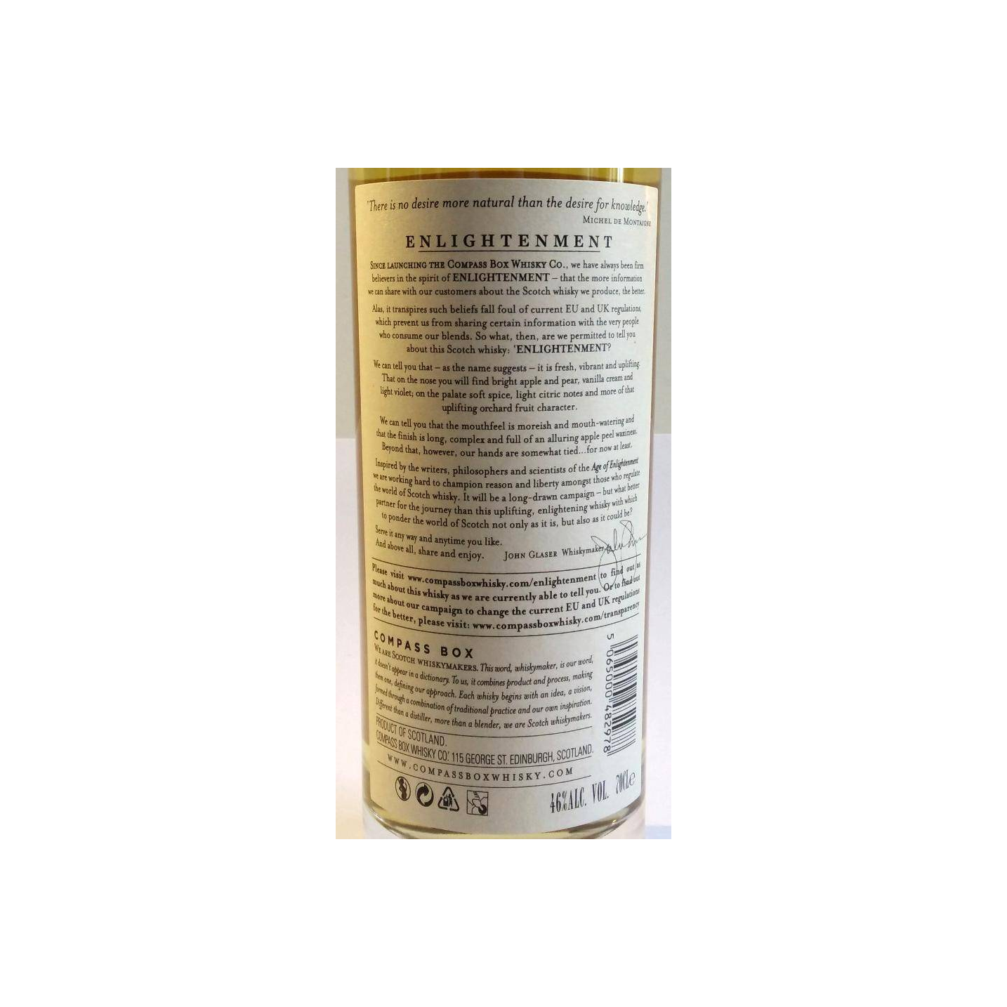Compass Box Blended Malt Whisky 2