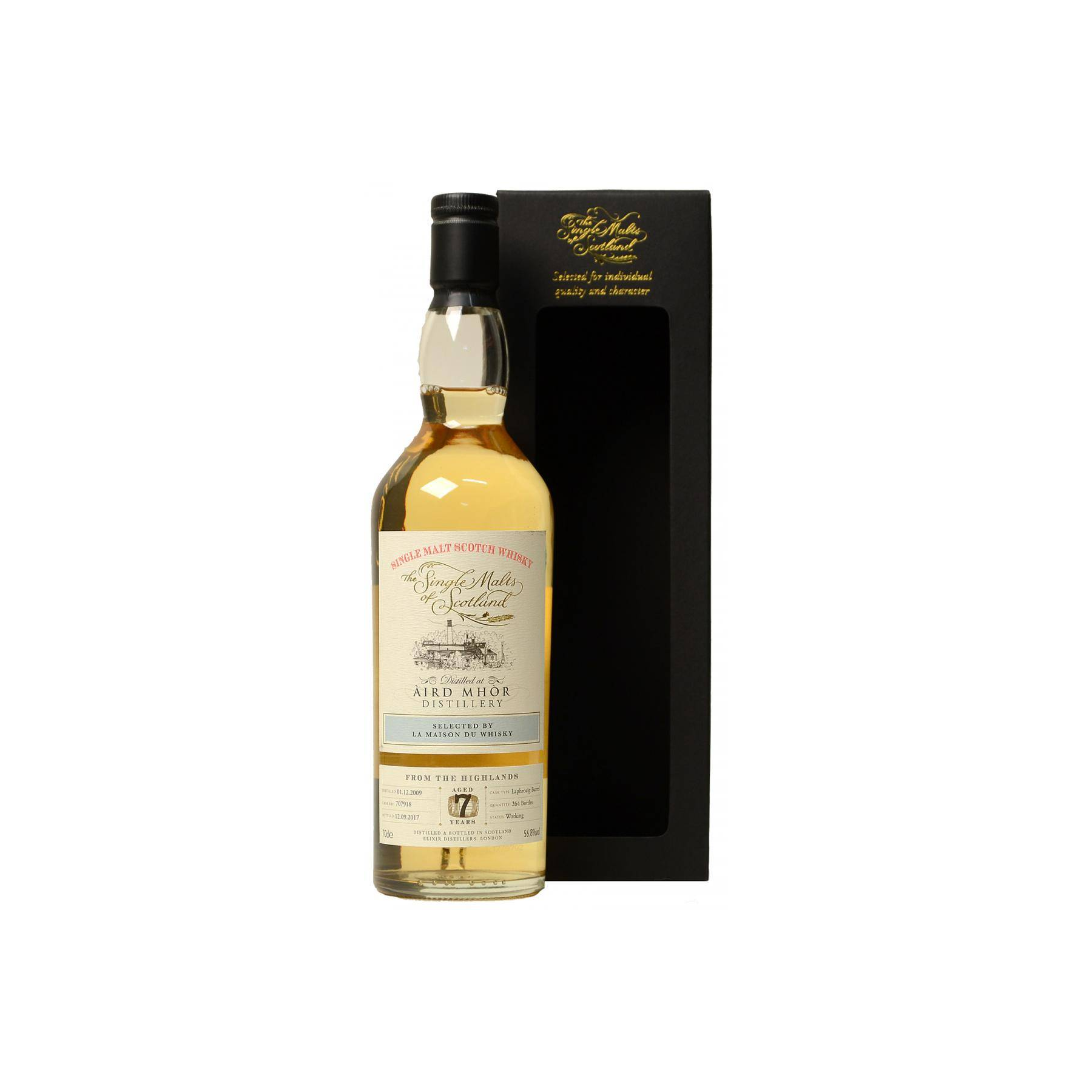 Ardmore The Single Malts of Scotland 2009 7 Years Single Malt Whisky 2