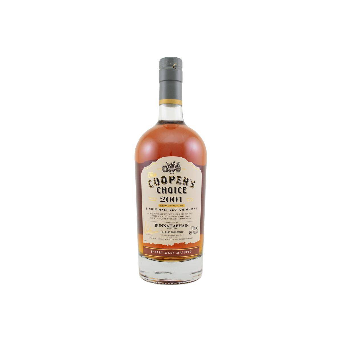Bunnahabhain The Cooper's Choice 2001 15 Years Single Malt Whisky