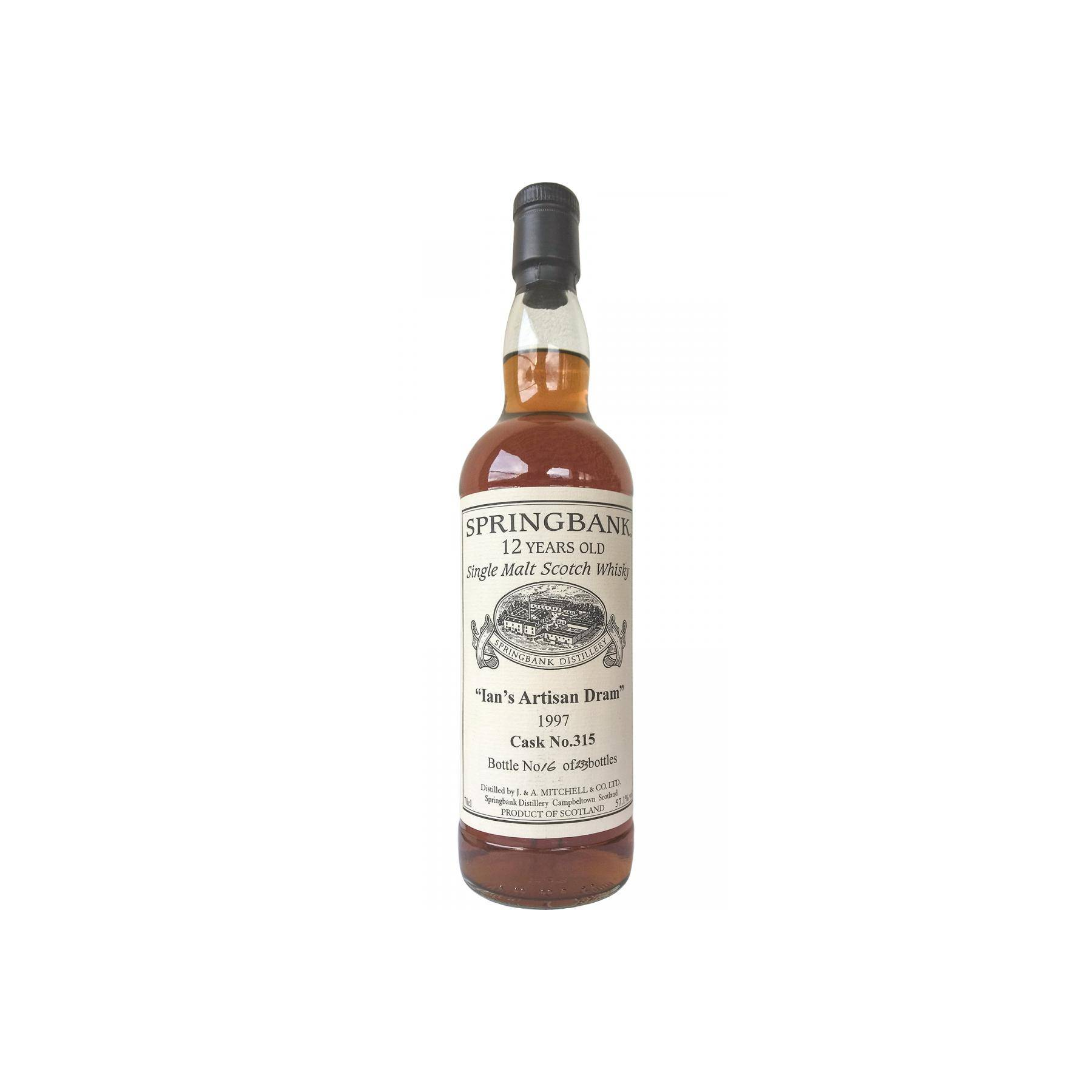 Springbank Private Bottling 1997 12 Years Single Malt Whisky