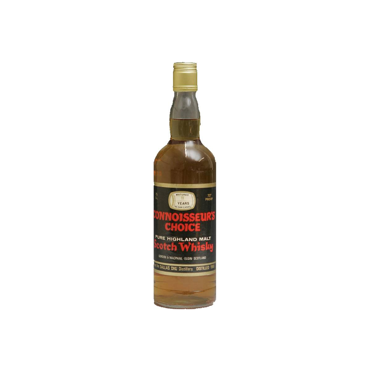 Dallas Dhu Connoisseurs Choice 1968 11 Years Single Malt Whisky