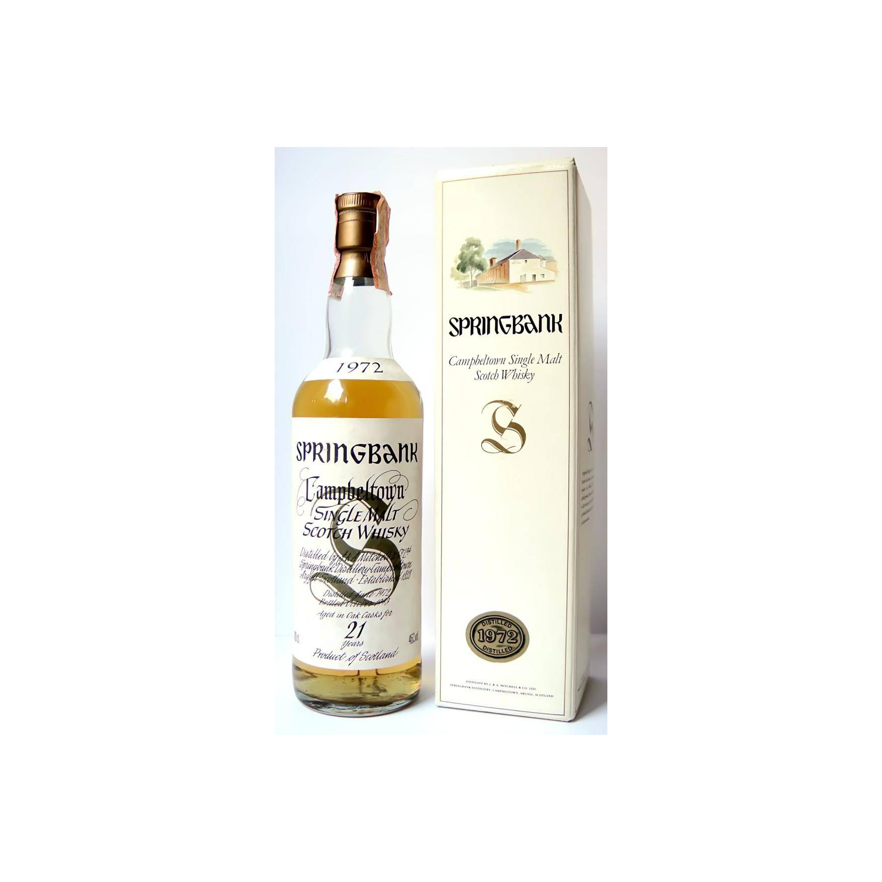 Springbank 1972 21 Years Single Malt Whisky 3