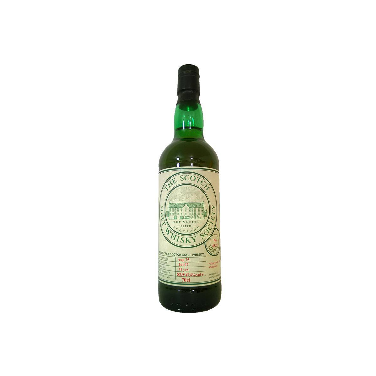 The Scotch Malt Whisky Society 1975 31 Years Single Malt Whisky