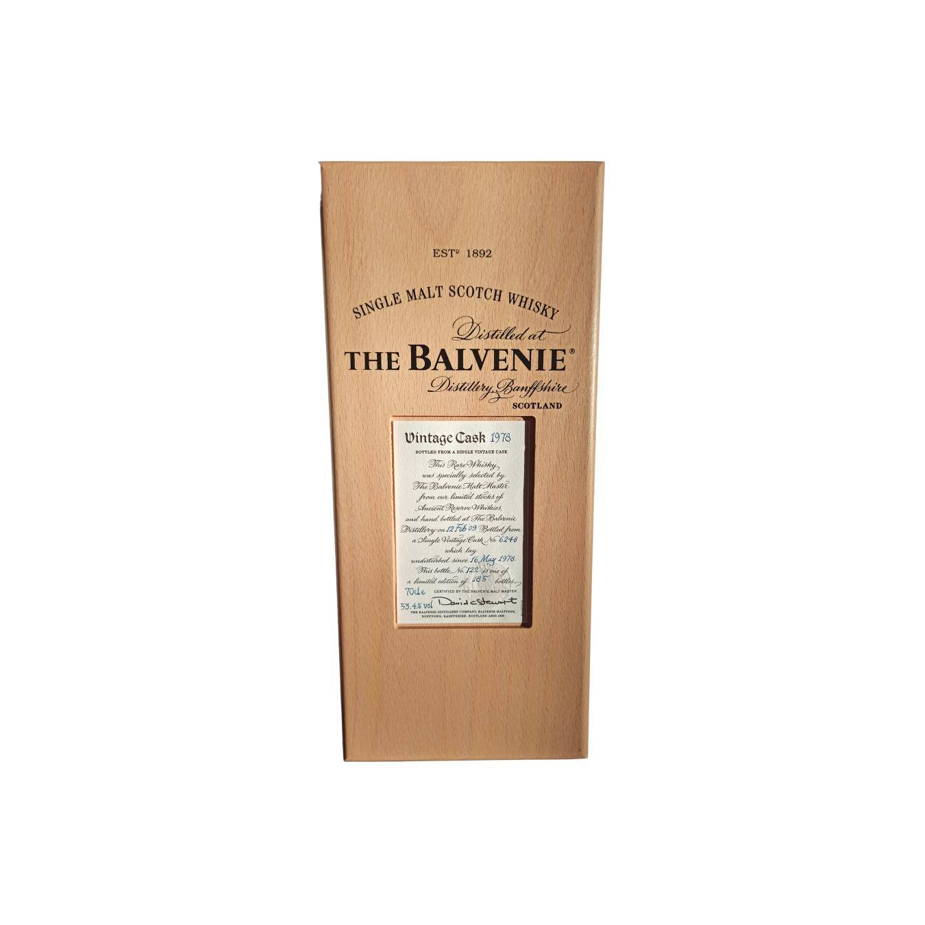 The Balvenie 1978 30 Years Single Malt Whisky 3