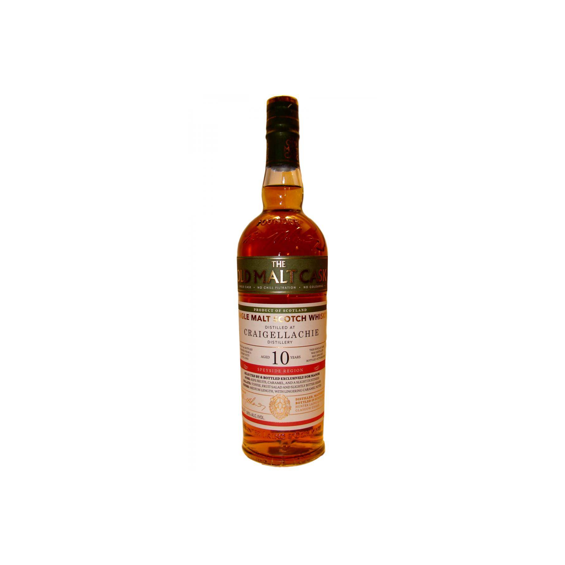 Craigellachie Old Malt Cask 2006 10 Years Single Malt Whisky