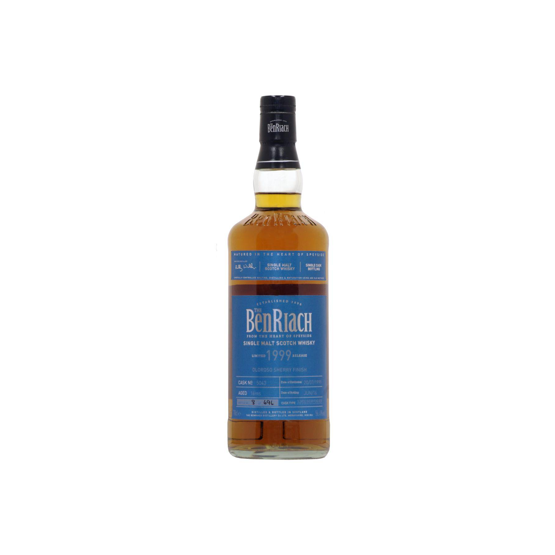 BenRiach 1999 16 Years Single Malt Whisky