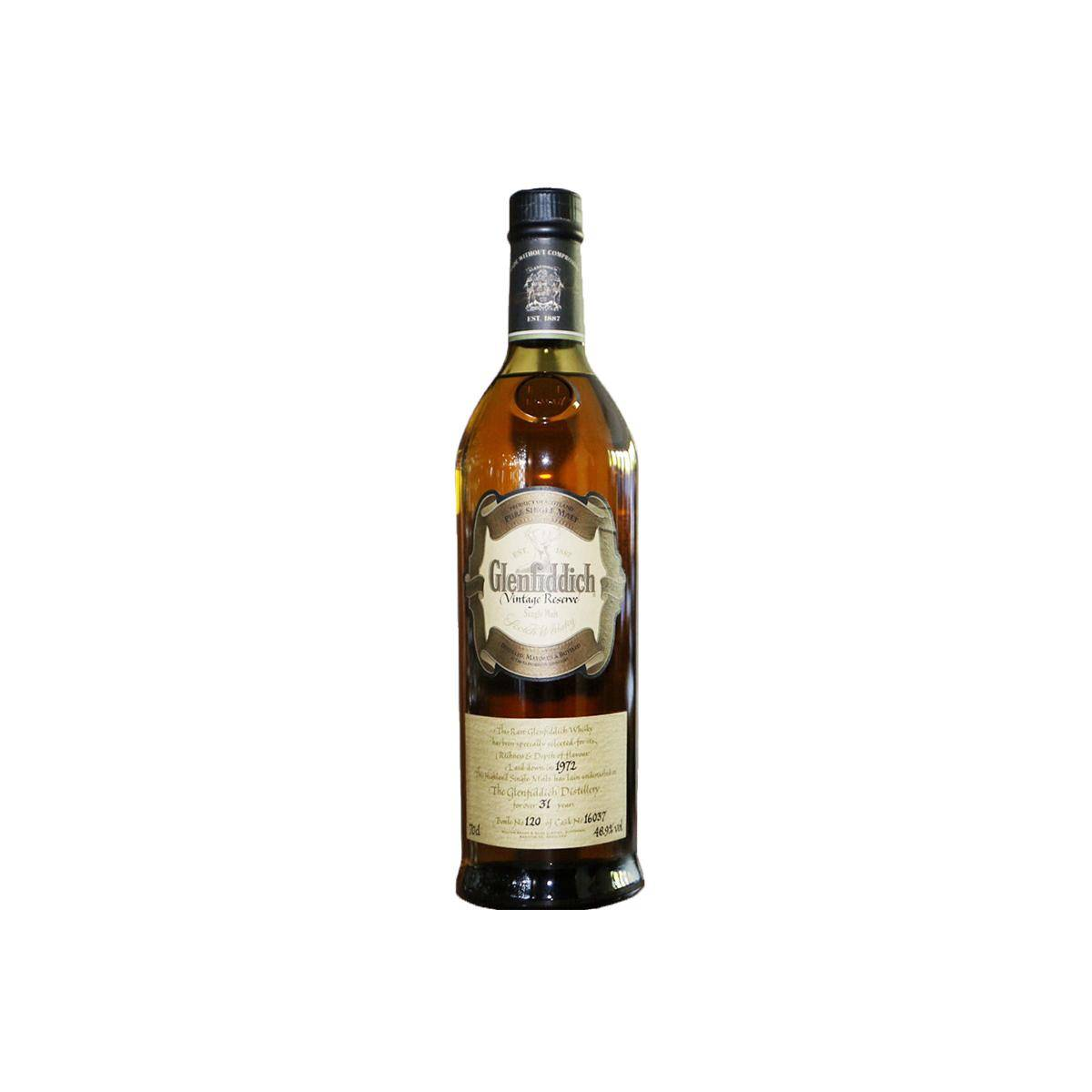 Glenfiddich 1972 31 Years Single Malt Whisky