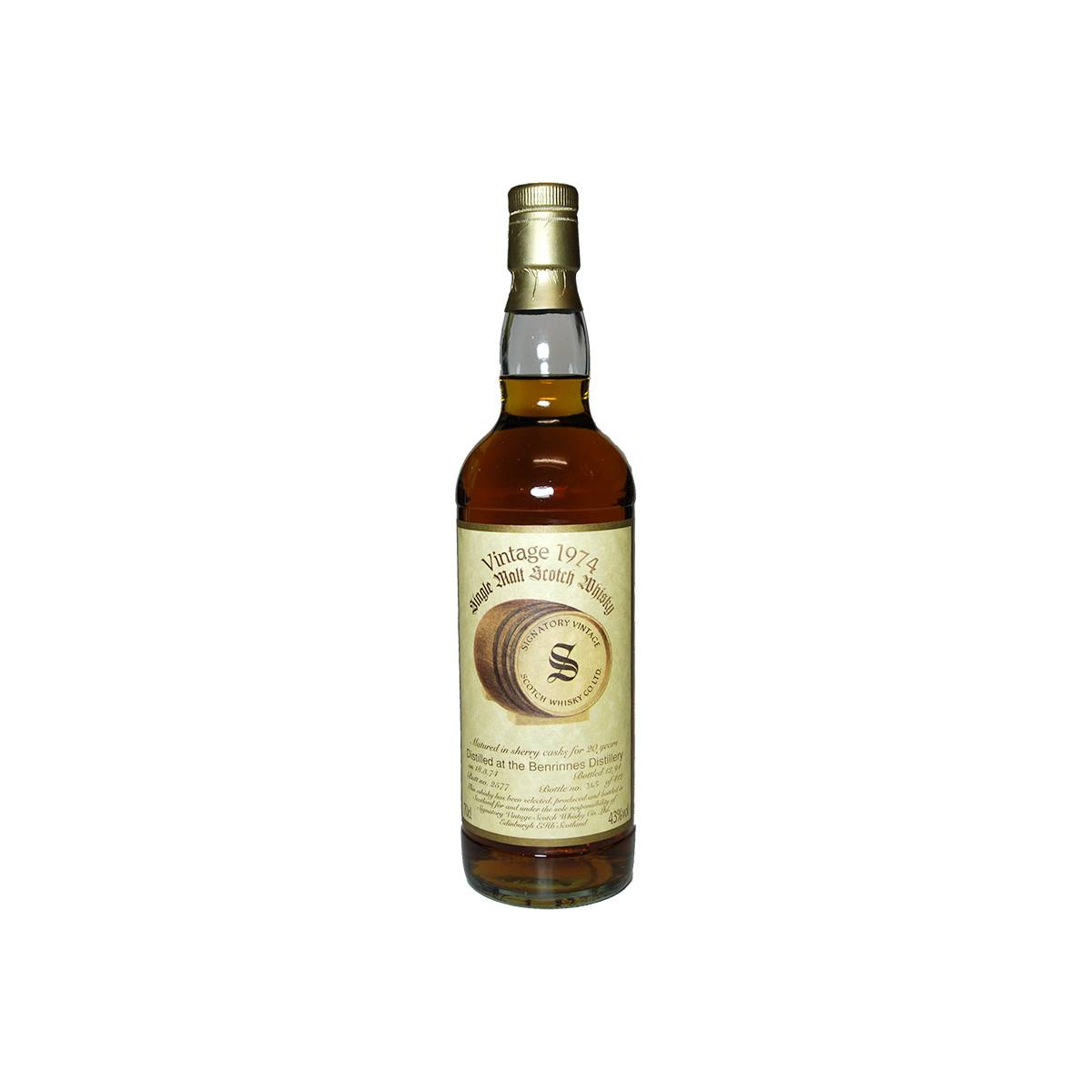 Benrinnes Vintage Collection 1974 20 Years Single Malt Whisky