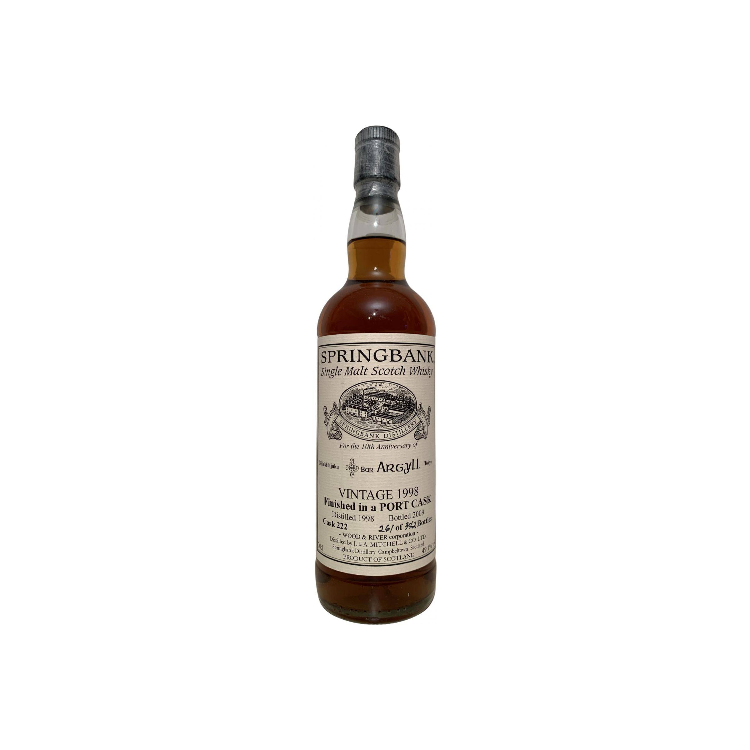 Springbank 1998 10 Years Single Malt Whisky