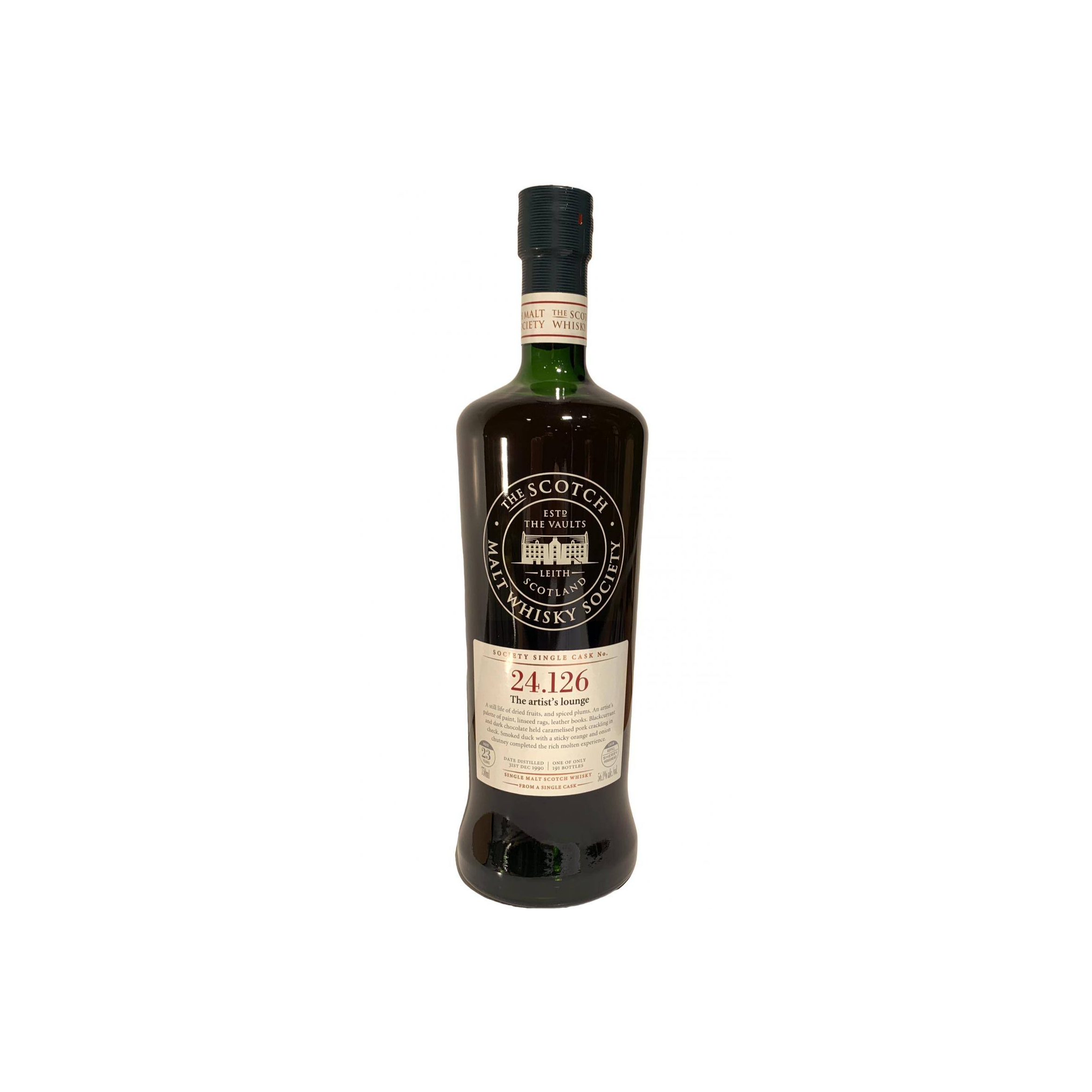 The Scotch Malt Whisky Society 1990 23 Years Single Malt Whisky