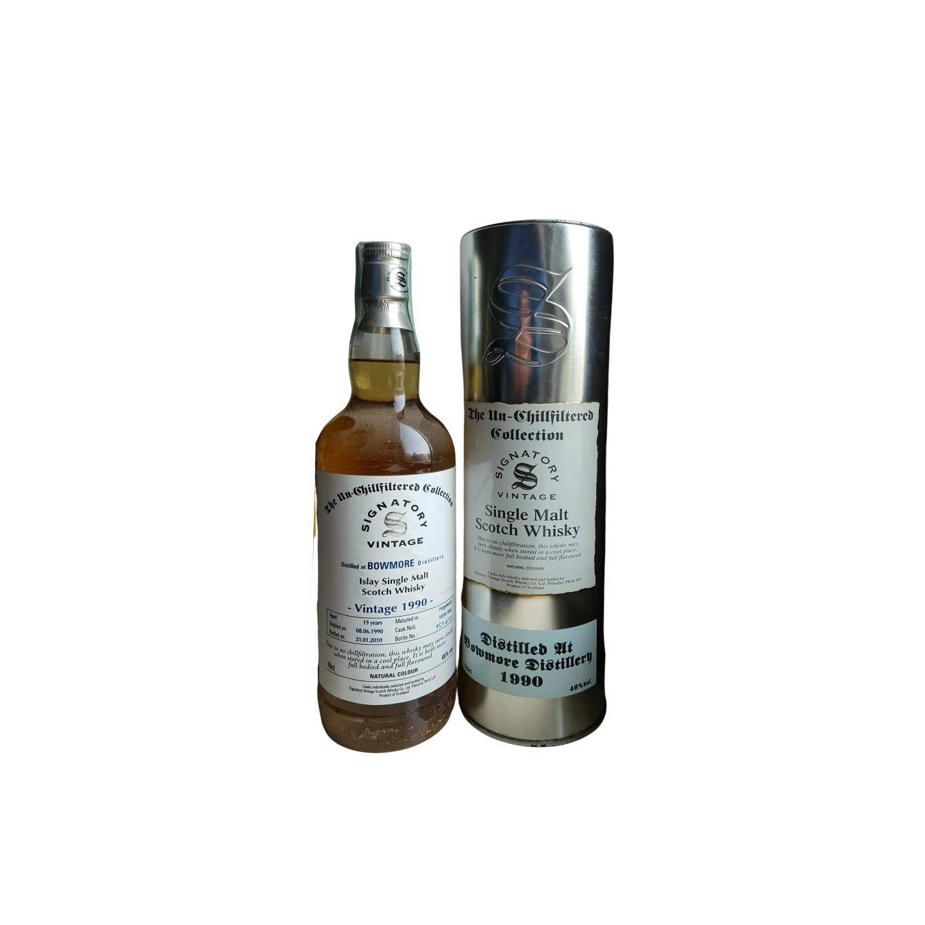 Bowmore The Un-Chillfiltered Collection 1990 19 Years Single Malt Whisky 3
