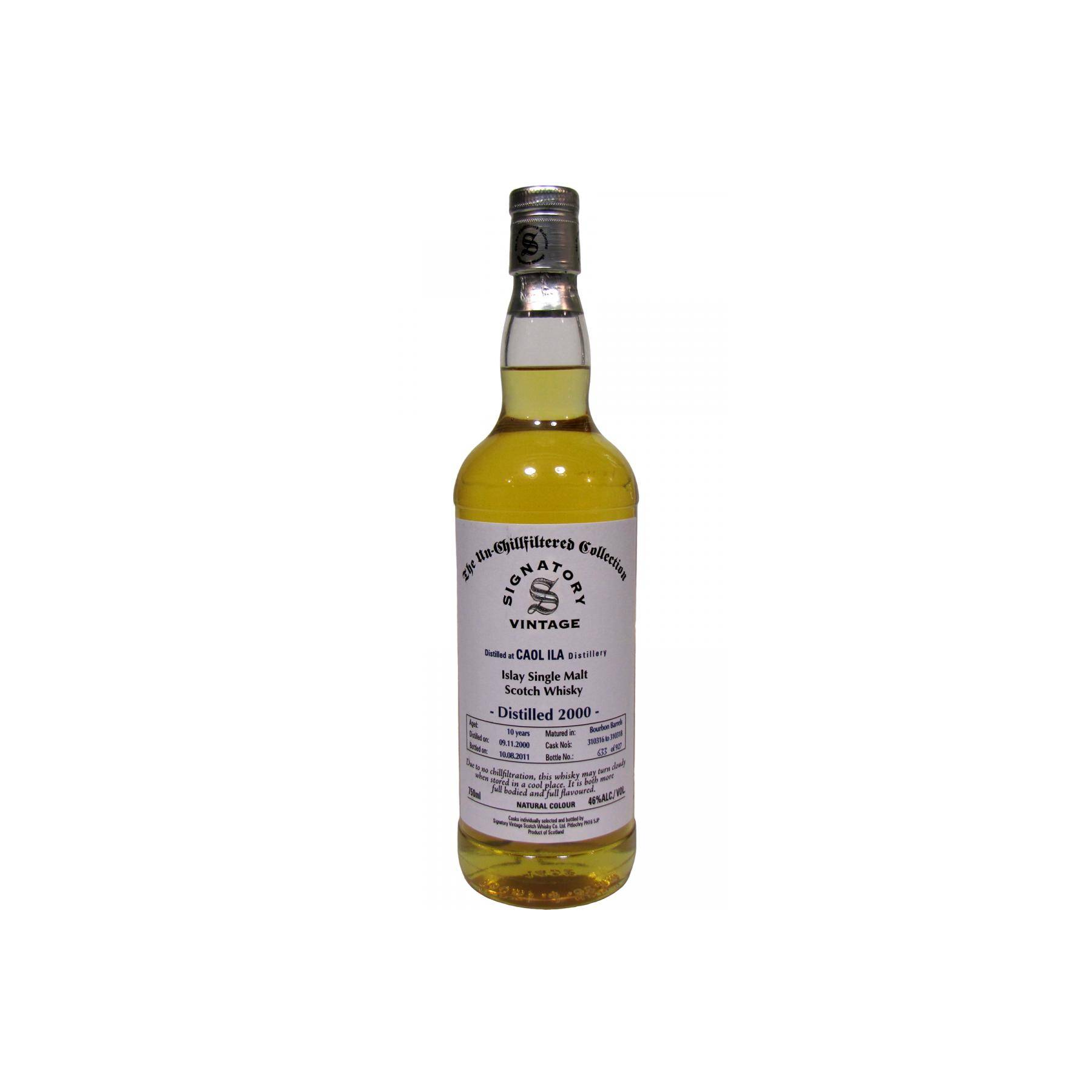 Caol Ila The Un-Chillfiltered Collection 2000 10 Years Single Malt Whisky