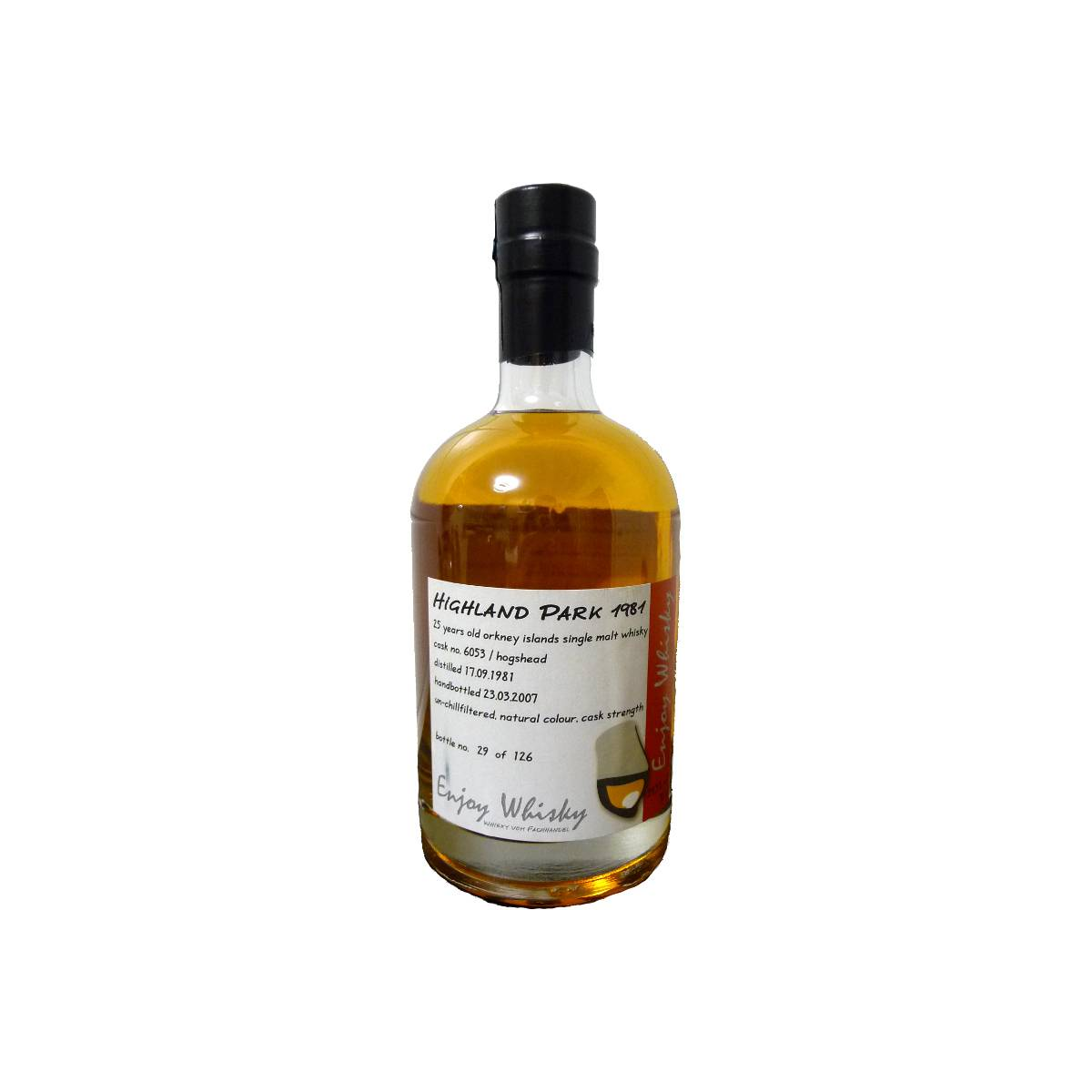 Highland Park 1981 25 Years Single Malt Whisky