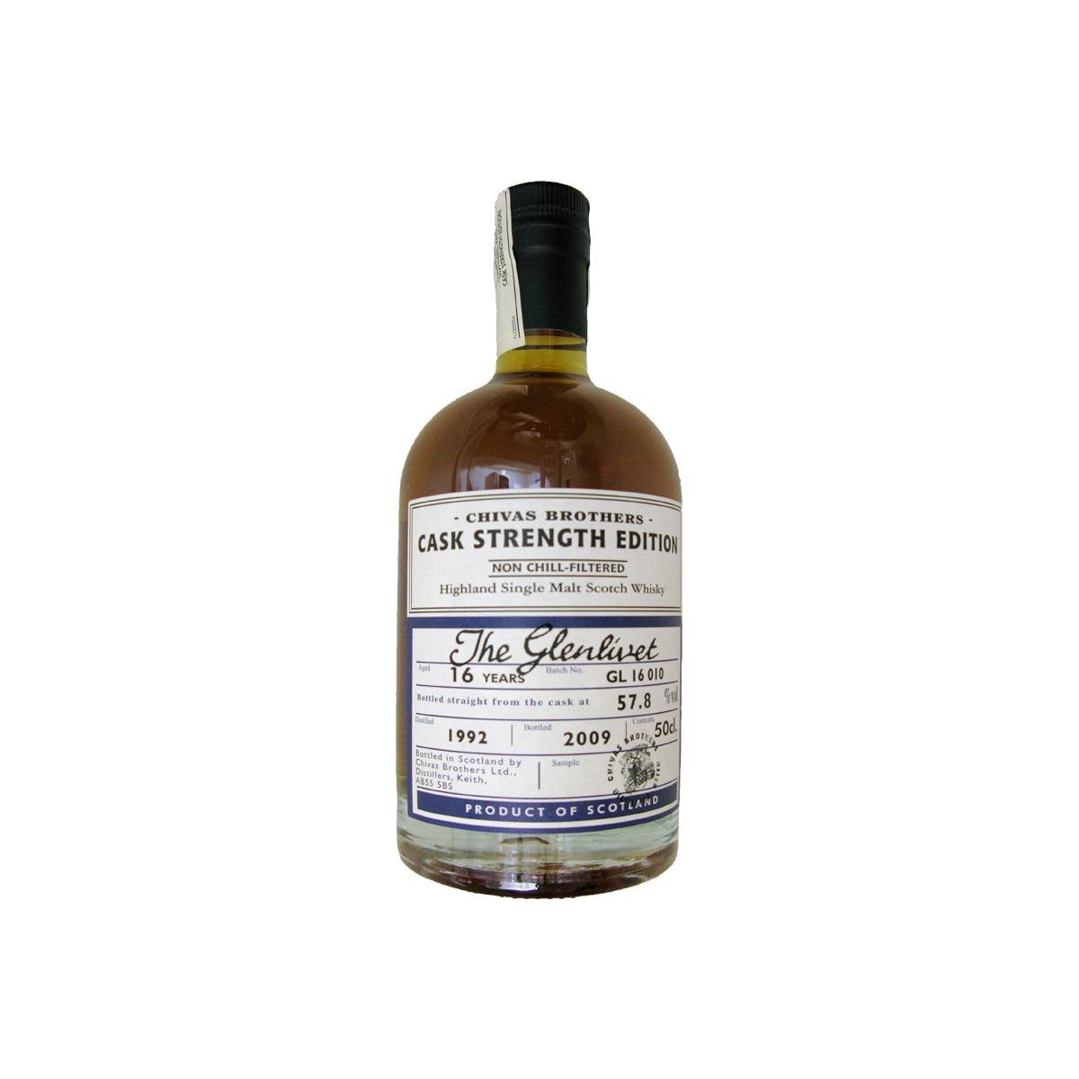 The Glenlivet 1992 16 Years Single Malt Whisky