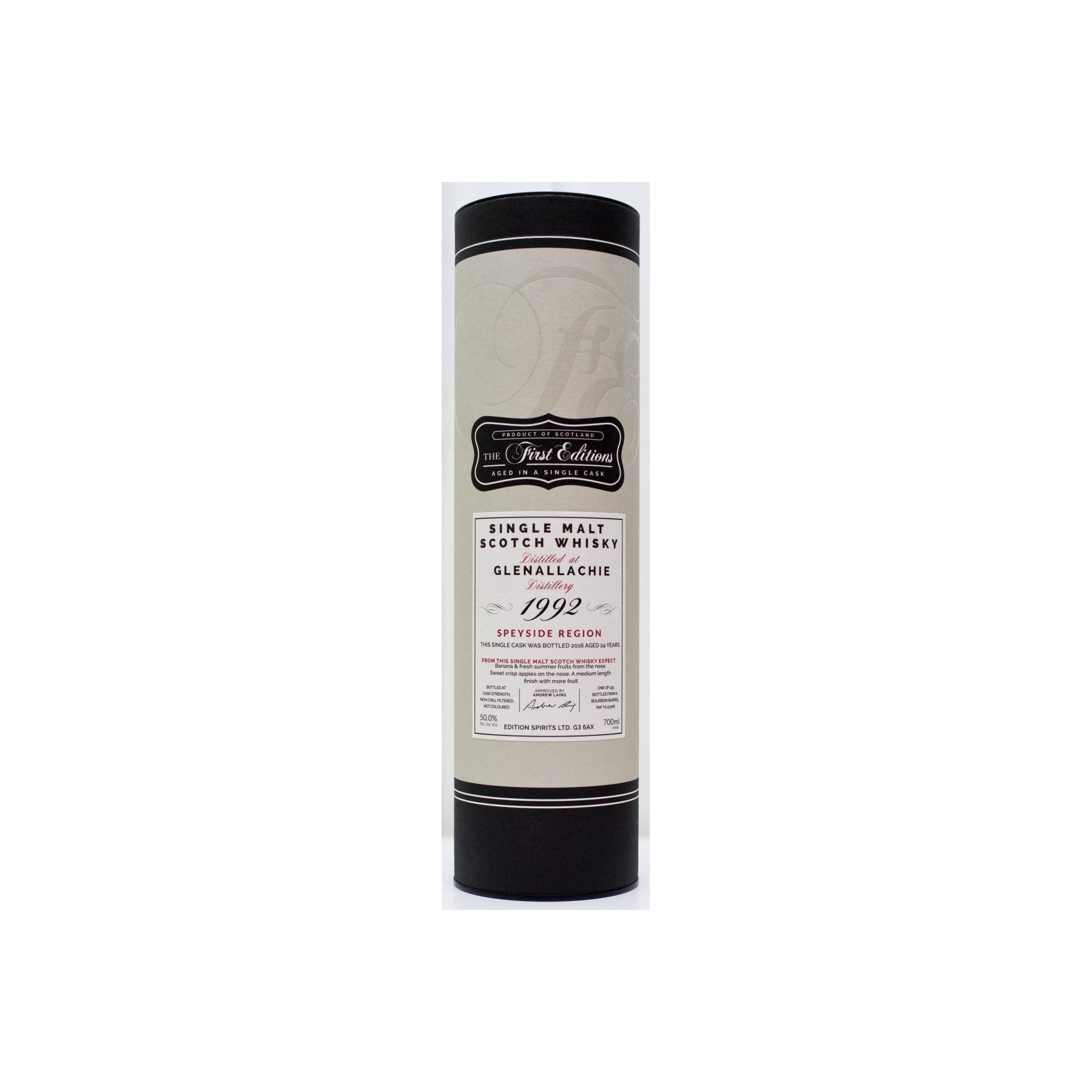The GlenAllachie The First Editions 1992 24 Years Single Malt Whisky 3