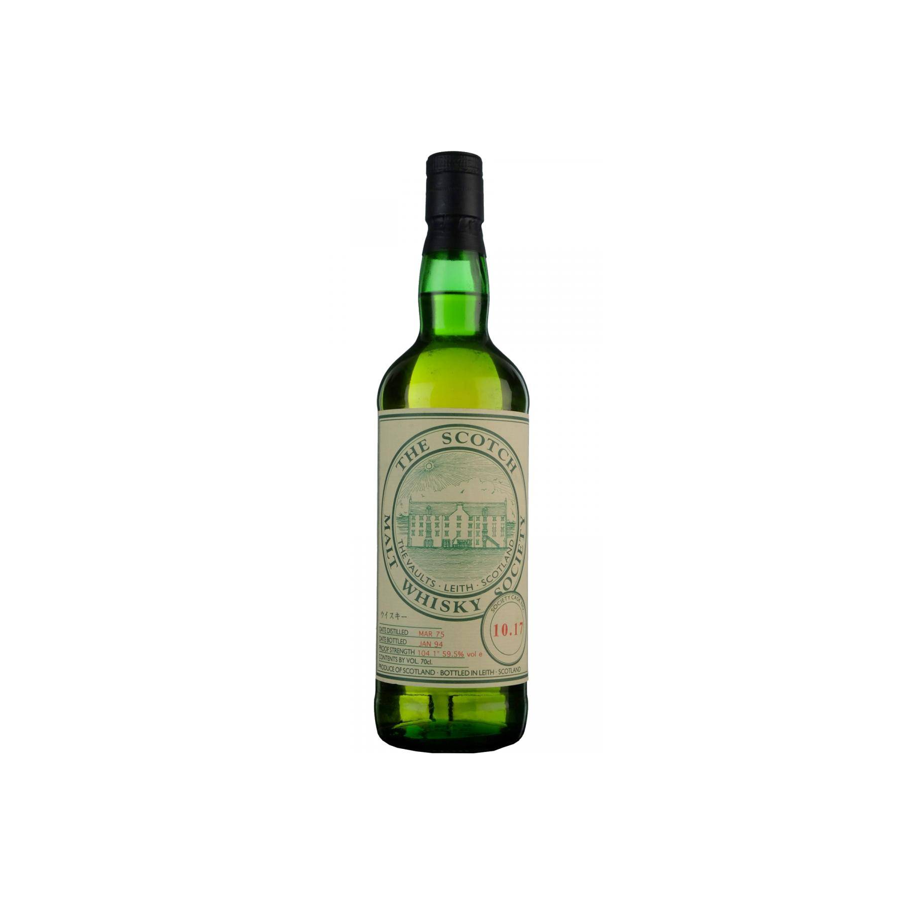 The Scotch Malt Whisky Society 1975 18 Years Single Malt Whisky