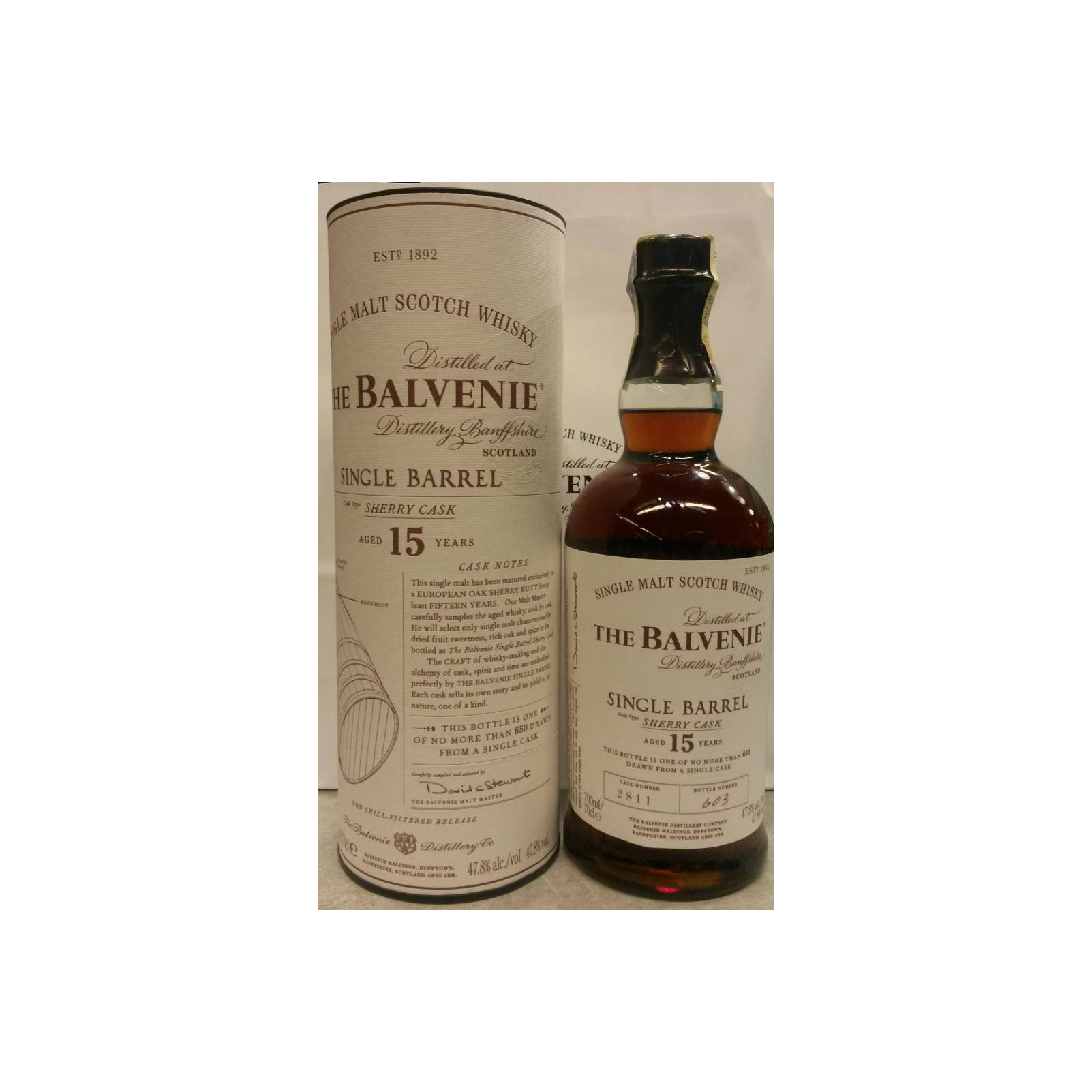 The Balvenie 15 Years Single Malt Whisky 2