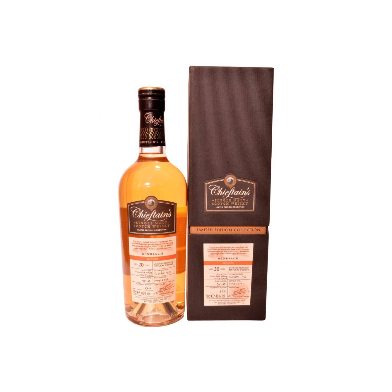 BenRiach 1996 20 Years Single Malt Whisky 2