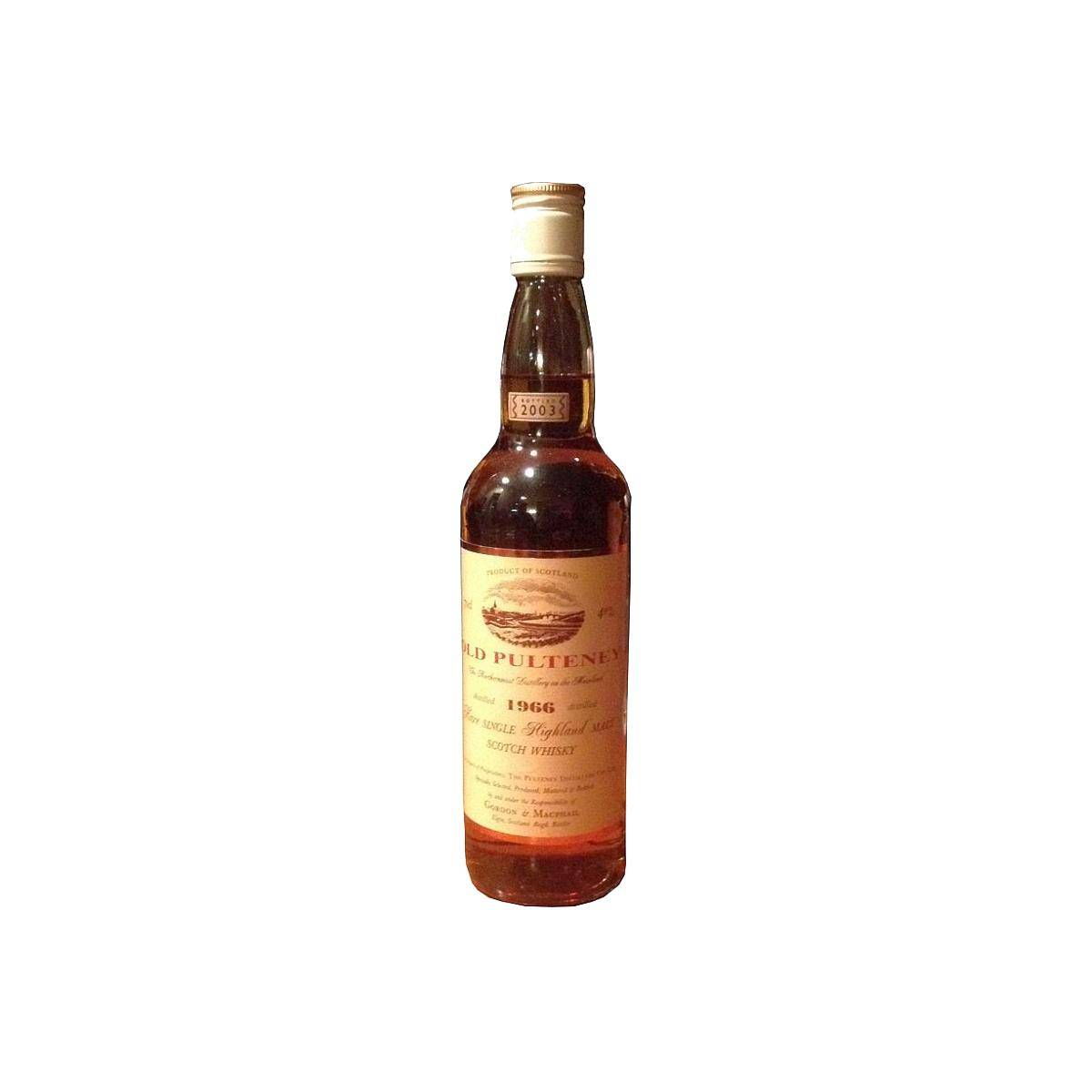 Old Pulteney 1966 37 Years Single Malt Whisky