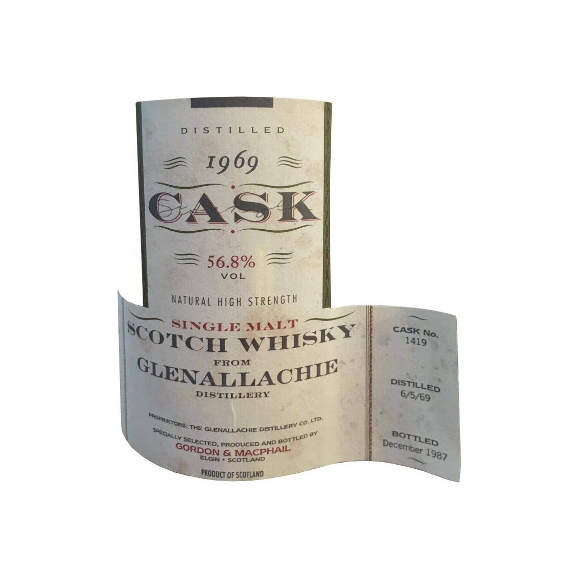 The GlenAllachie Cask Strength Collection 1969 18 Years Single Malt Whisky 2
