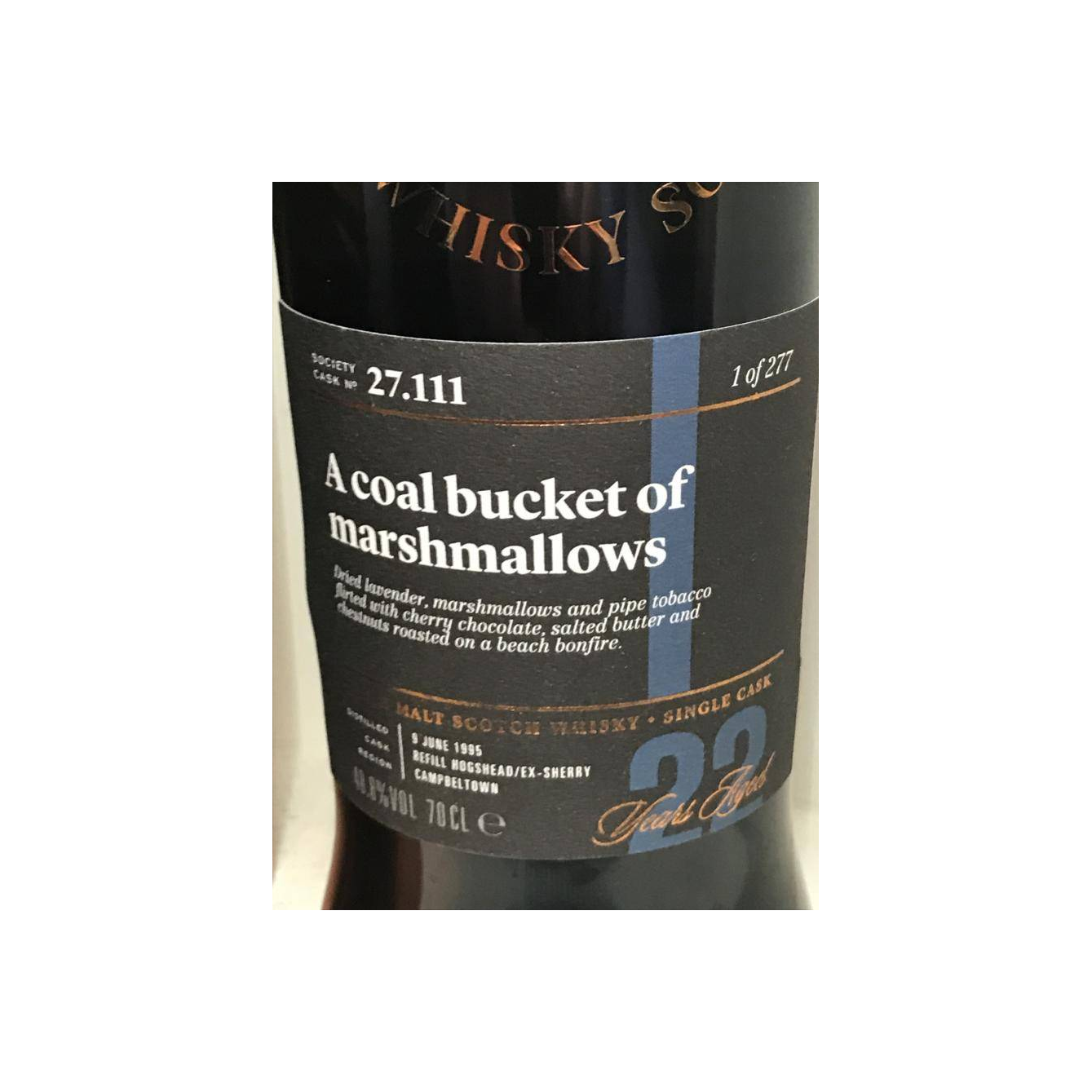 The Scotch Malt Whisky Society 1995 22 Years Single Malt Whisky 3