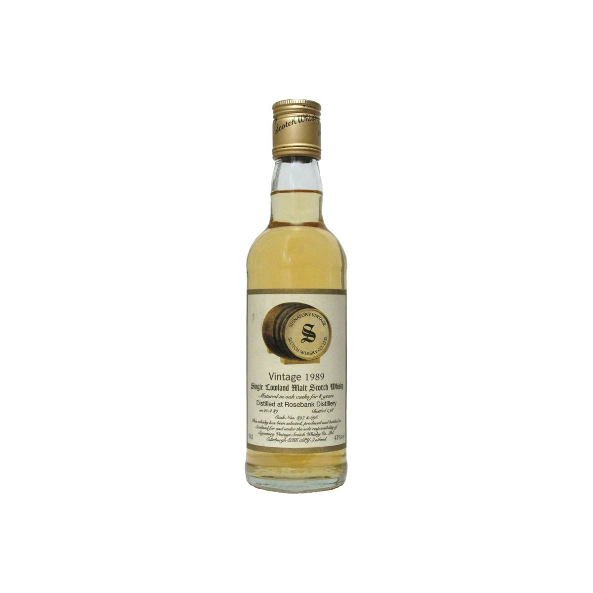 Rosebank Vintage Collection 1989 8 Years Single Malt Whisky