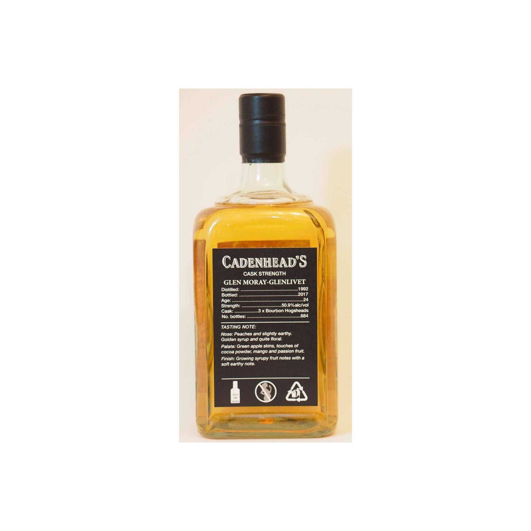 Glen Moray Small Batch 1992 24 Years Single Malt Whisky 2
