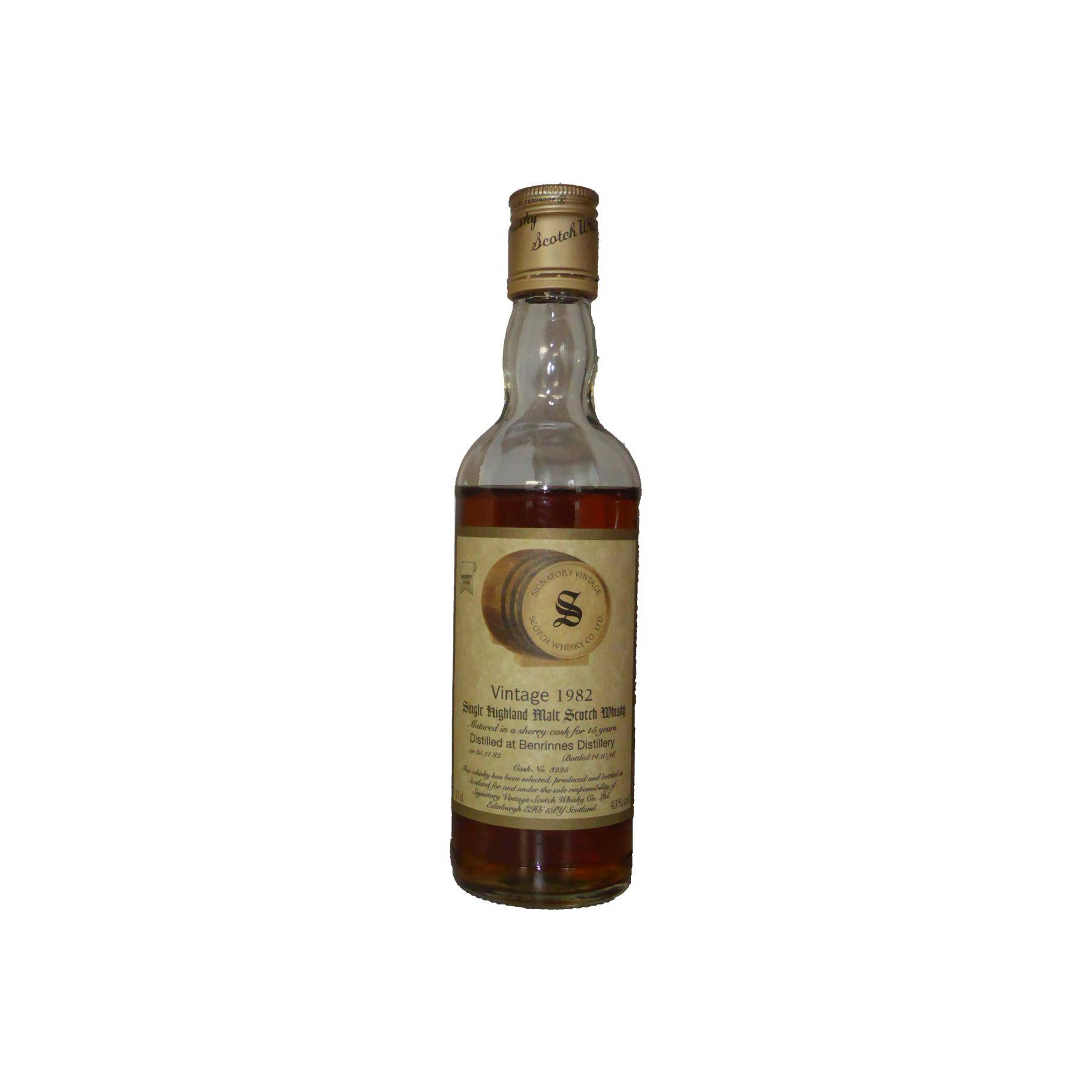 Benrinnes 1982 15 Years Single Malt Whisky 2